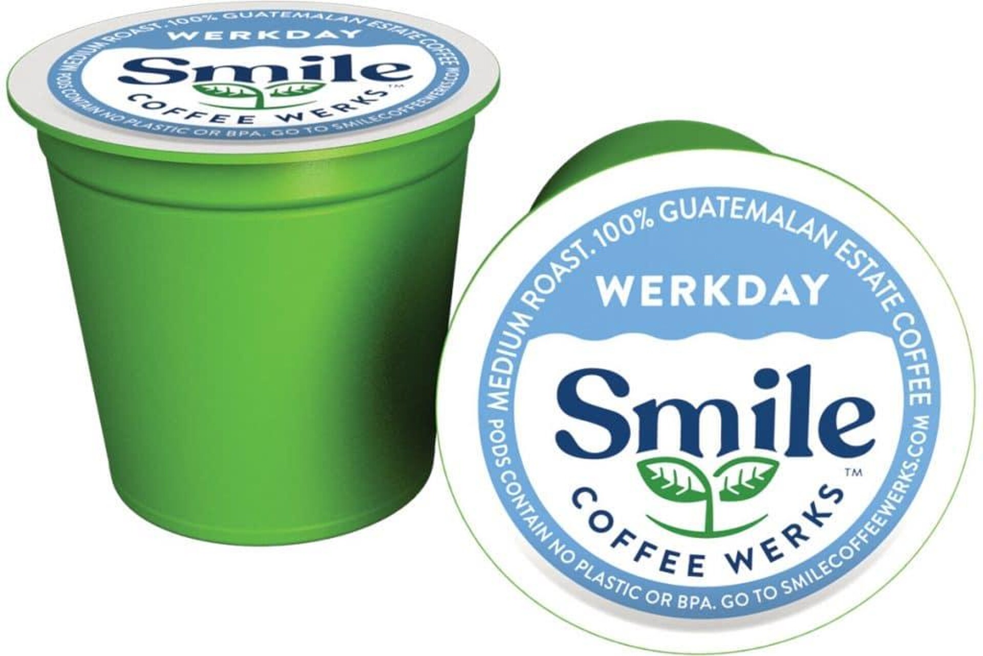 Die bioabbaubaren Kaffeekapseln erhalten ihre charakteristische grüne Farbe mit einem biobasierten Masterbatch. (Foto: Smile Coffee Werks)