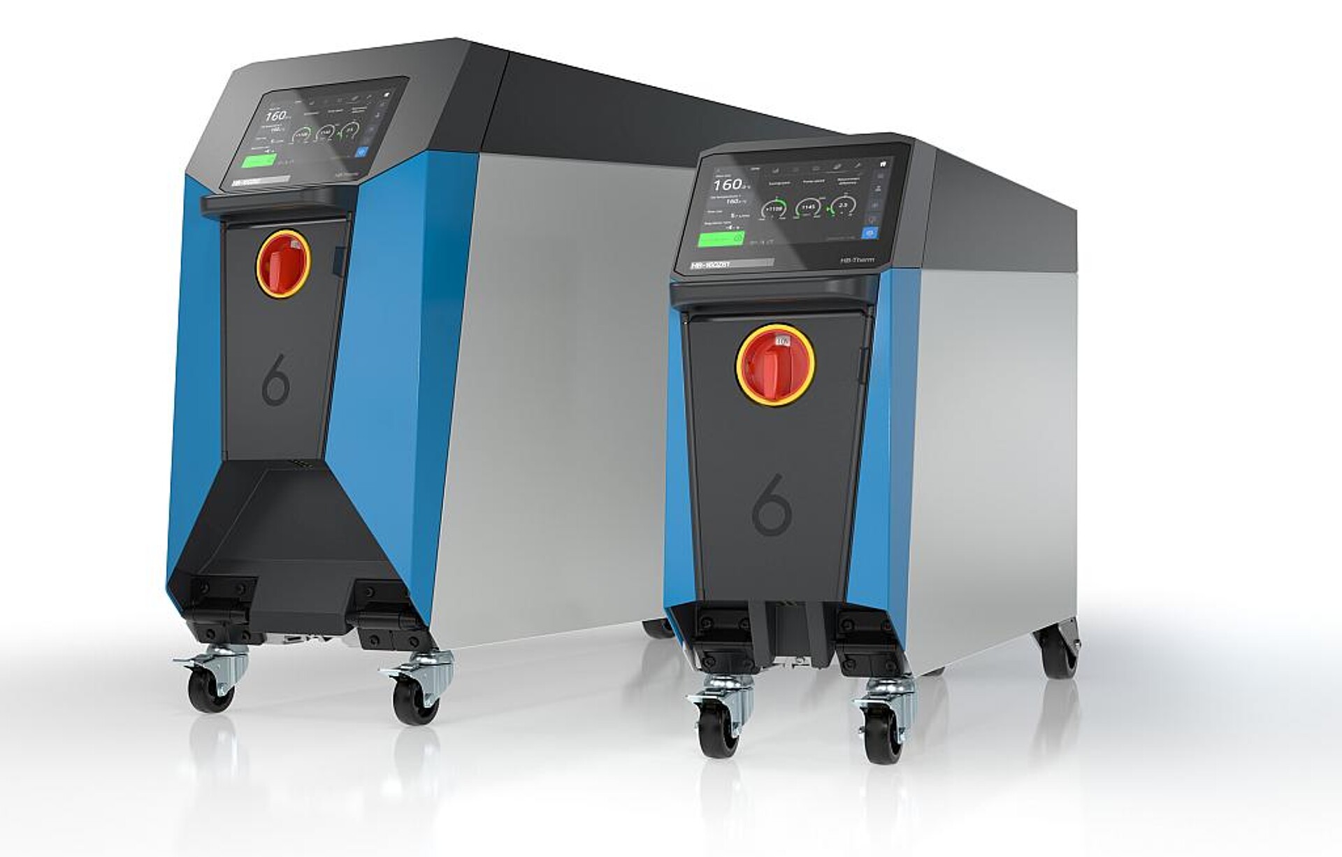 Neue Baugröße 62 der Temperiergeräte-Reihe Thermo-6. (Foto: HB-Therm)