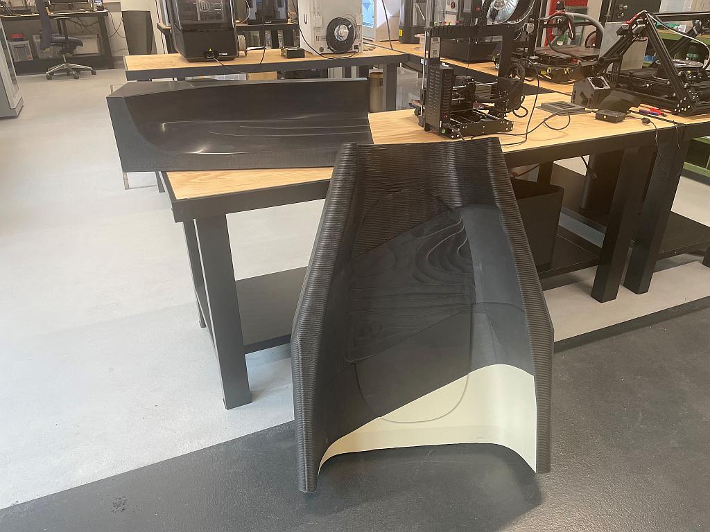 Mit Luvocom 3F 3D-gedruckte Laminierformen. (Foto: Lehvoss)