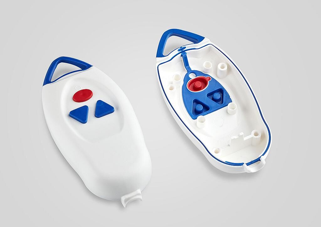 Handbedienteil in 3K-Ausführung. (Foto: Wittmann)