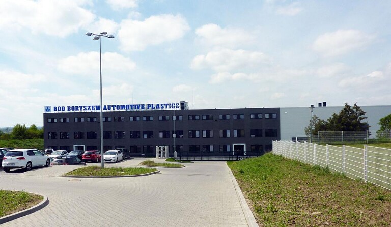 Das neue Gebäude der Firma Boryszew Oberflächentechnik Deutschland in Prenzlau. (Foto: Wittmann Battenfeld)