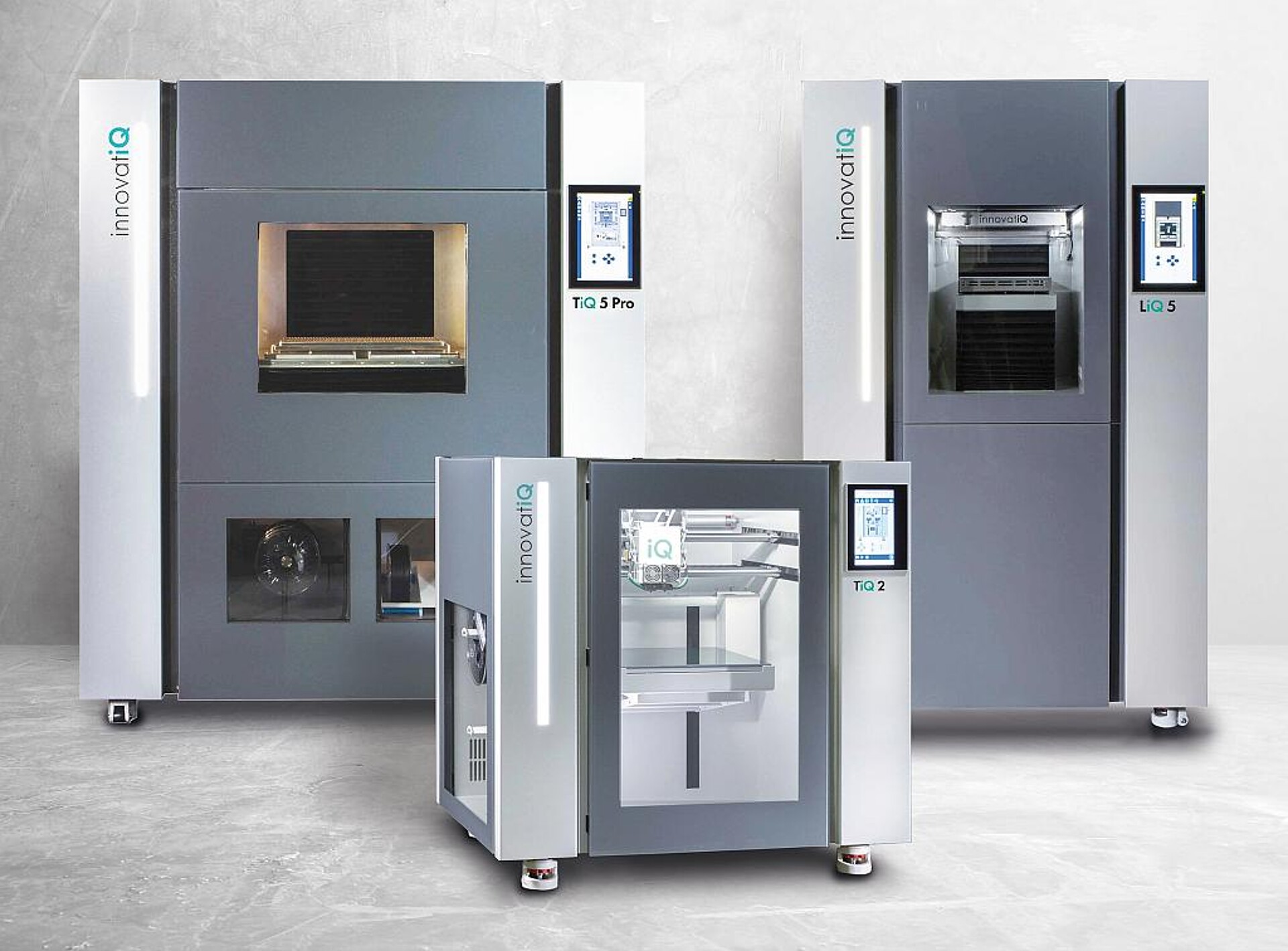 Die 3D-Drucker der Baureihen TiQ und LiQ von InnovatiQ sind für die Verarbeitung von faserverstärkten Filamenten und Standardsilikonen geeignet. (Foto: innovatiQ)