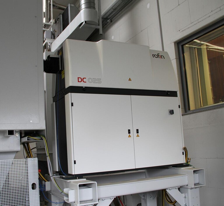 Der 2,5 kW CO2-Slab-Laser liefert eine gute Strahlqualität. (Foto: Coherent)