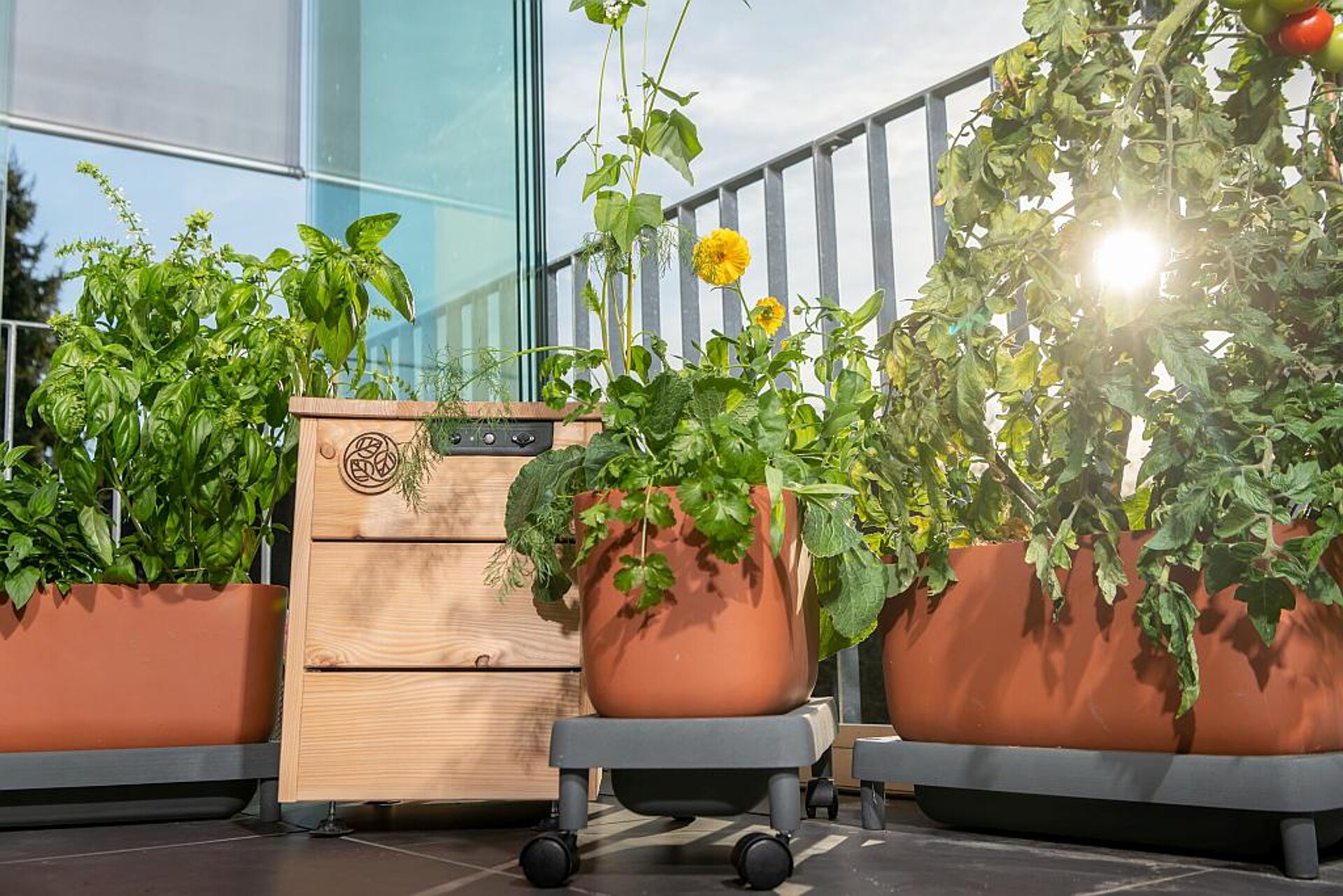 Die Kunststoffteile für das Smart Urban Gardening System konnten in drei Monaten zur Produktionsreife entwickelt werden. (Foto: Boum)
