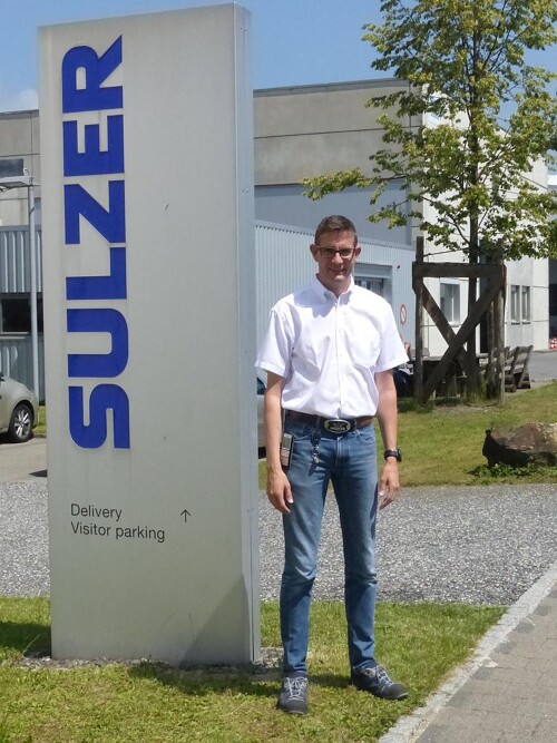 Ronny Graf, Abteilungsleiter Injection-Moulding bei Sulzer am Standort Haag. (Foto: Sulzer/MPDV)