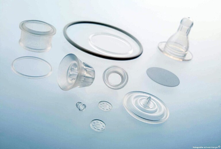 Diverse LSR-Teile (Foto: Elasmo Systems GmbH)