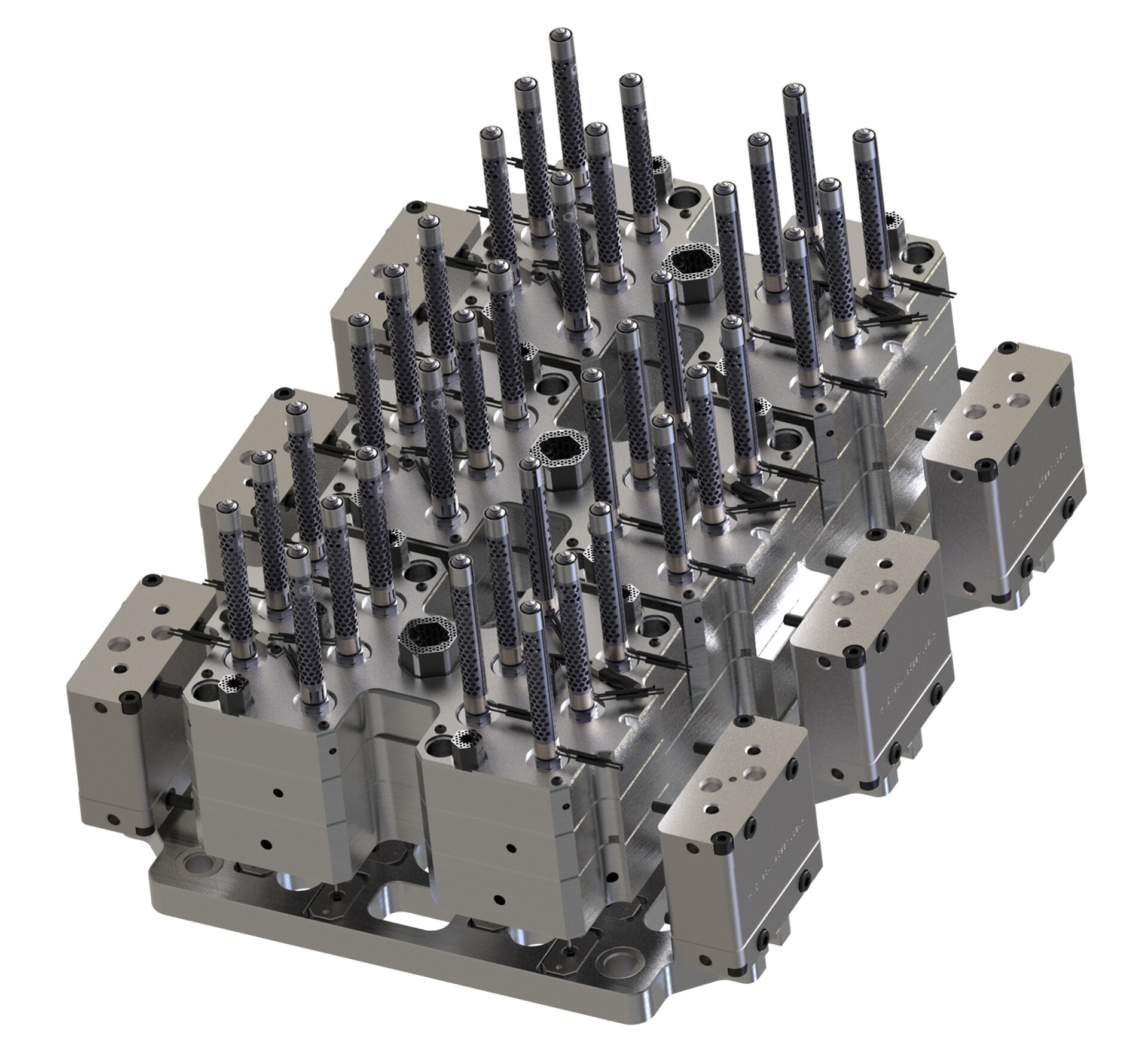 36-fach Heißkanalsystem mit Monolith-Technologie. (Foto: Witosa)