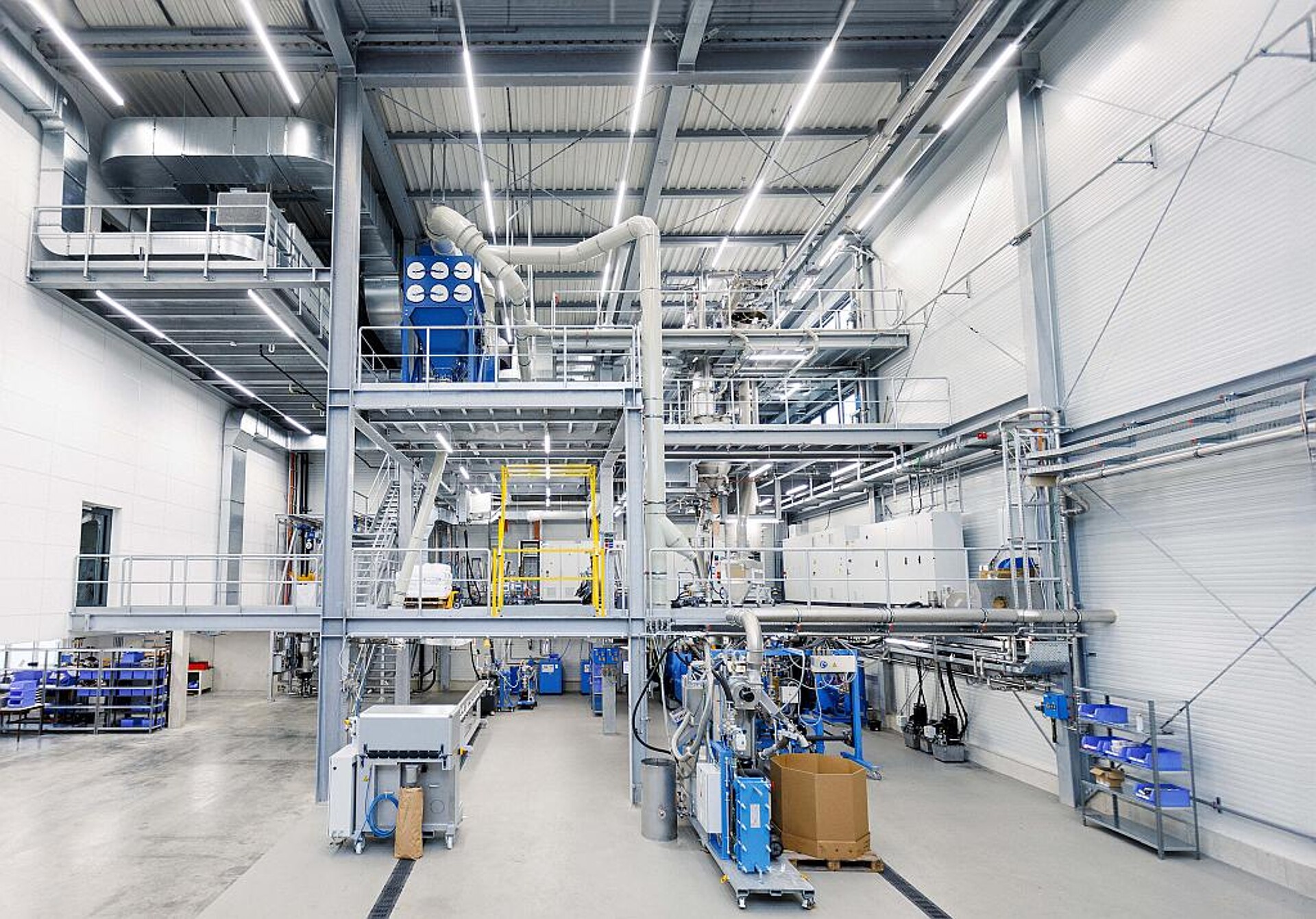 Coperion hat sein Recycling Innovation Center mit neuester Technologie für alle wesentlichen Prozessschritte der Rezyklierung ausgestattet. (Foto: Coperion)