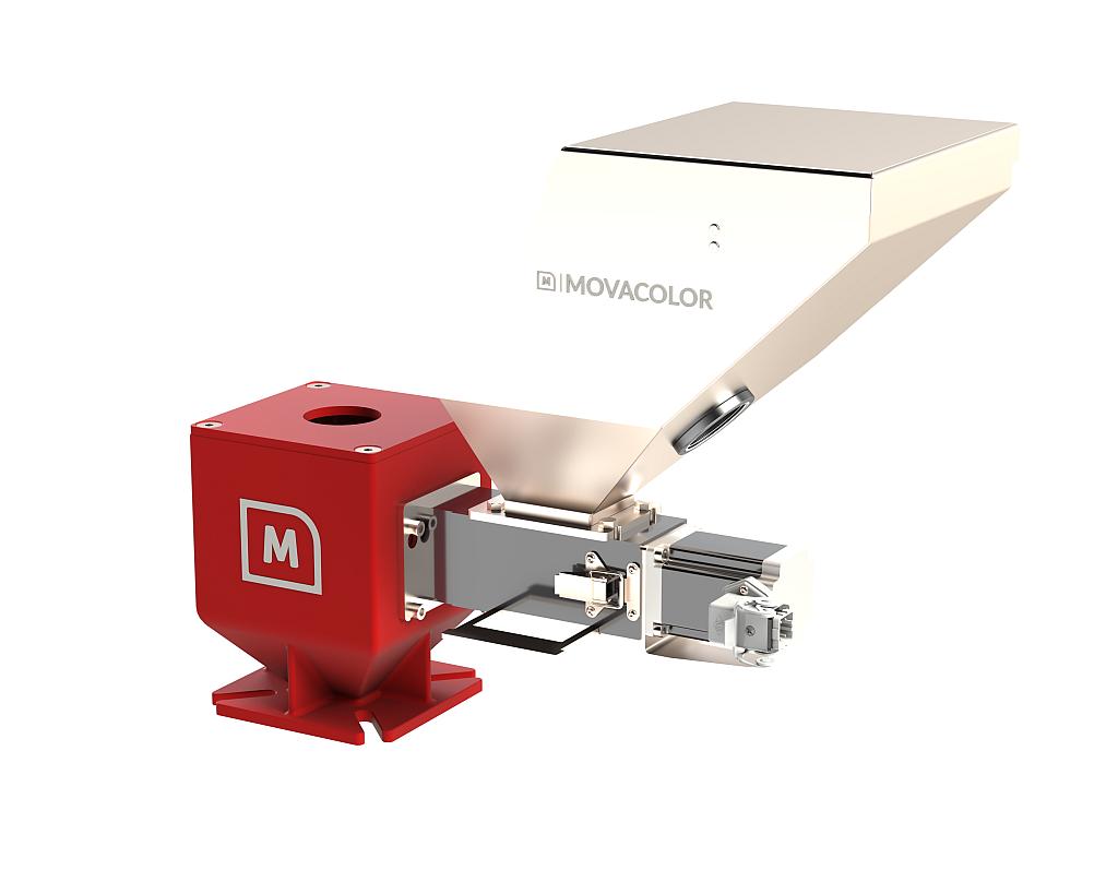 Der MDS-Volumendosierer erweitert das modulare Dosier- und Mischkonzept. (Foto: Movacolor)