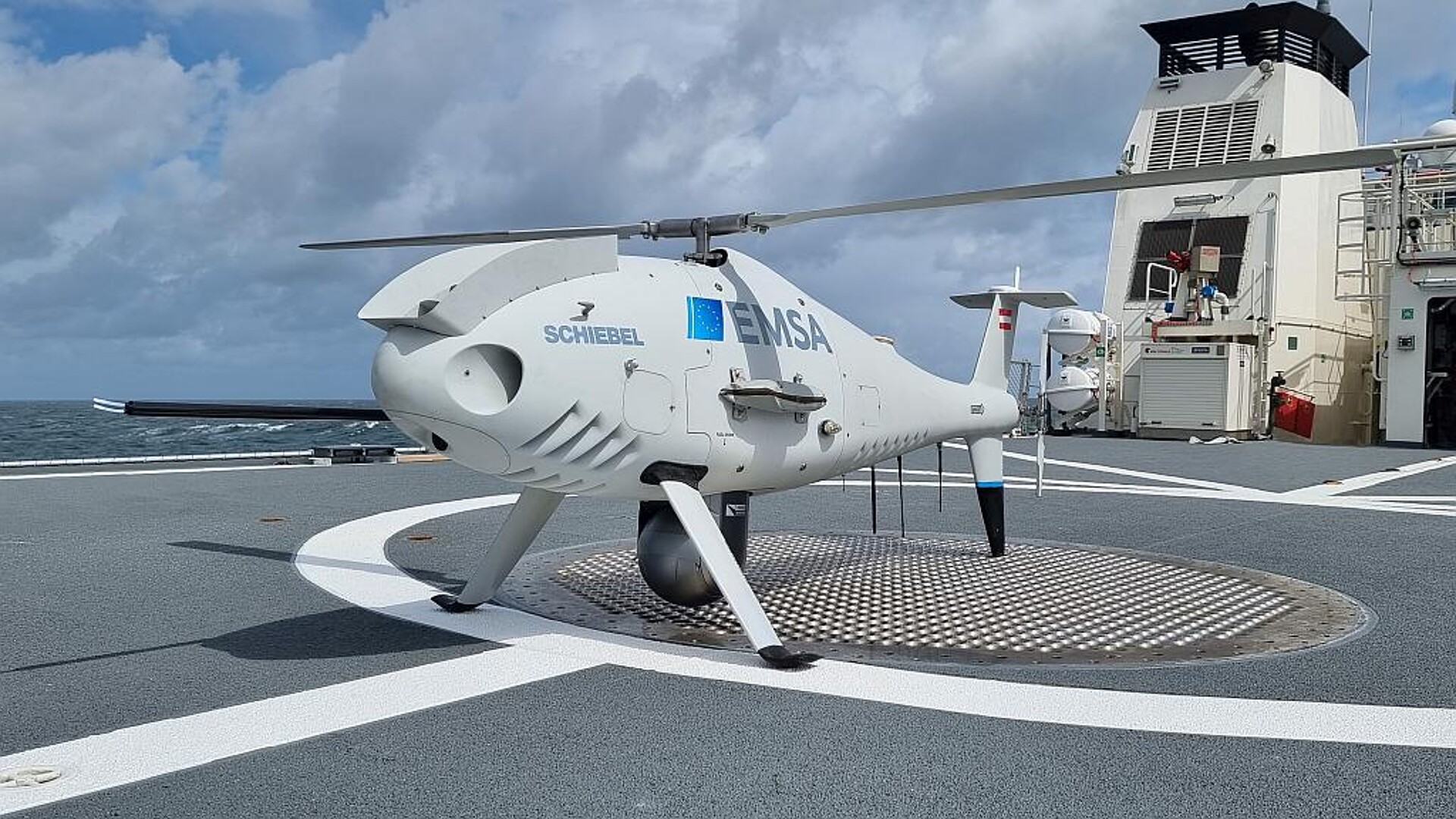 Materialien von Syensqo kommen beim unbemannten Flugsystem Camcopter S-100 von Schiebel zum Einsatz. (Foto: Syensqo)