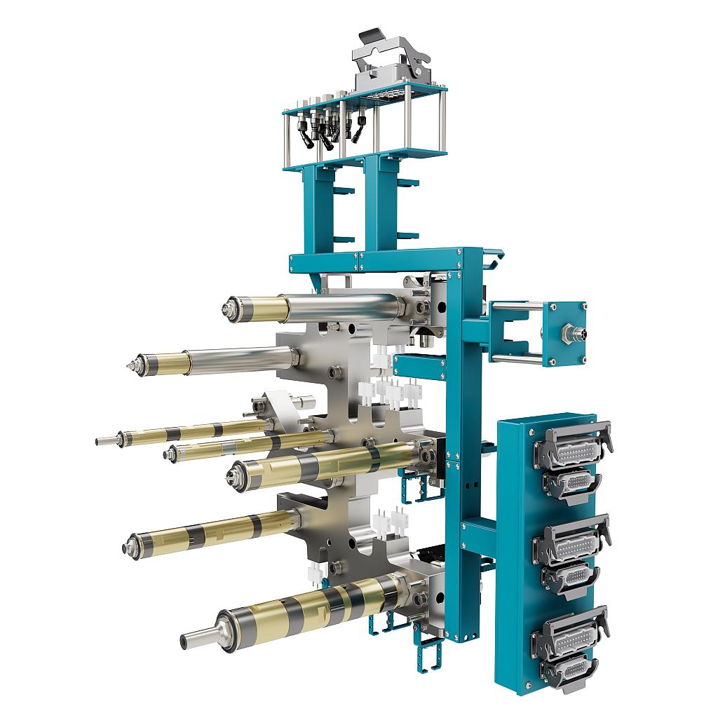 Das neue Heißkanalsystem Fusion Series G3 wird vormontiert geliefert. (Foto: Mold-Masters)