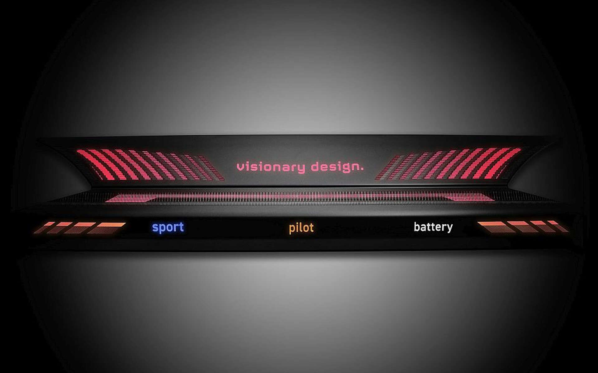 Das Rear End Cover von KURZ wird in einem Stück gefertigt und verfügt dank integrierter Sensoren über Touchfunktionalität. (Foto: Kurz)