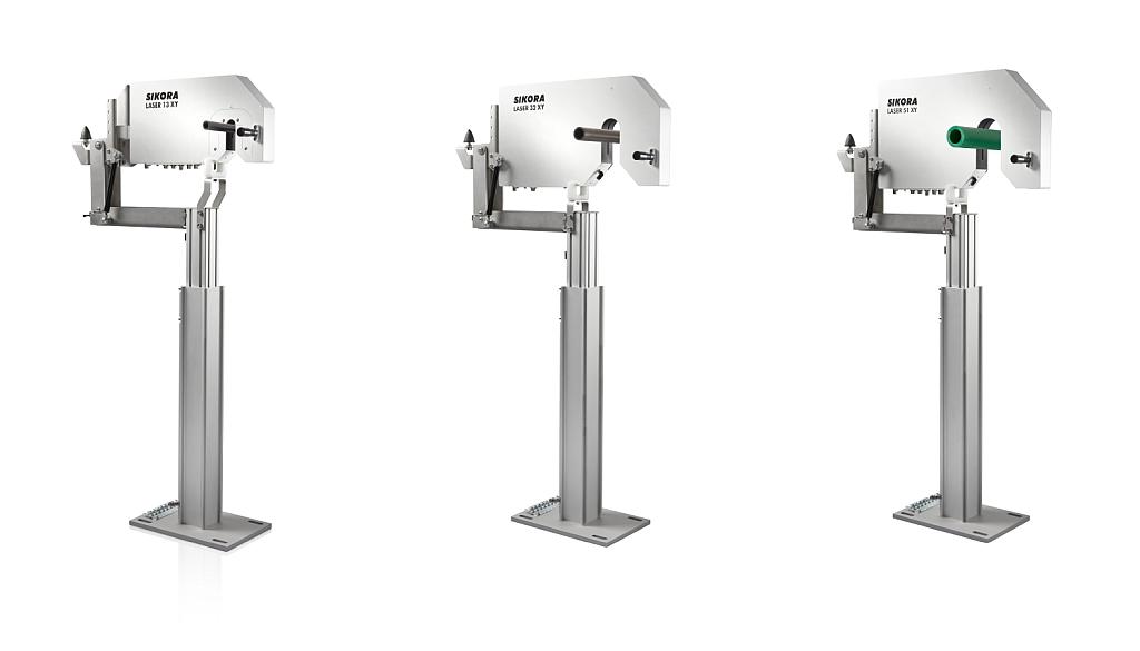 Die neue Geräteserie Laser Pro steht in drei Baugrößen zur Verfügung. (Foto: Sikora)