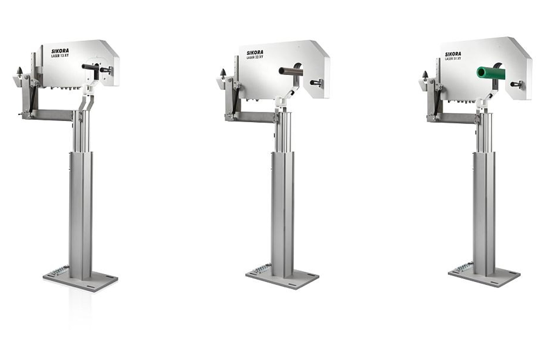 Die neue Geräteserie Laser Pro steht in drei Baugrößen zur Verfügung. (Foto: Sikora)