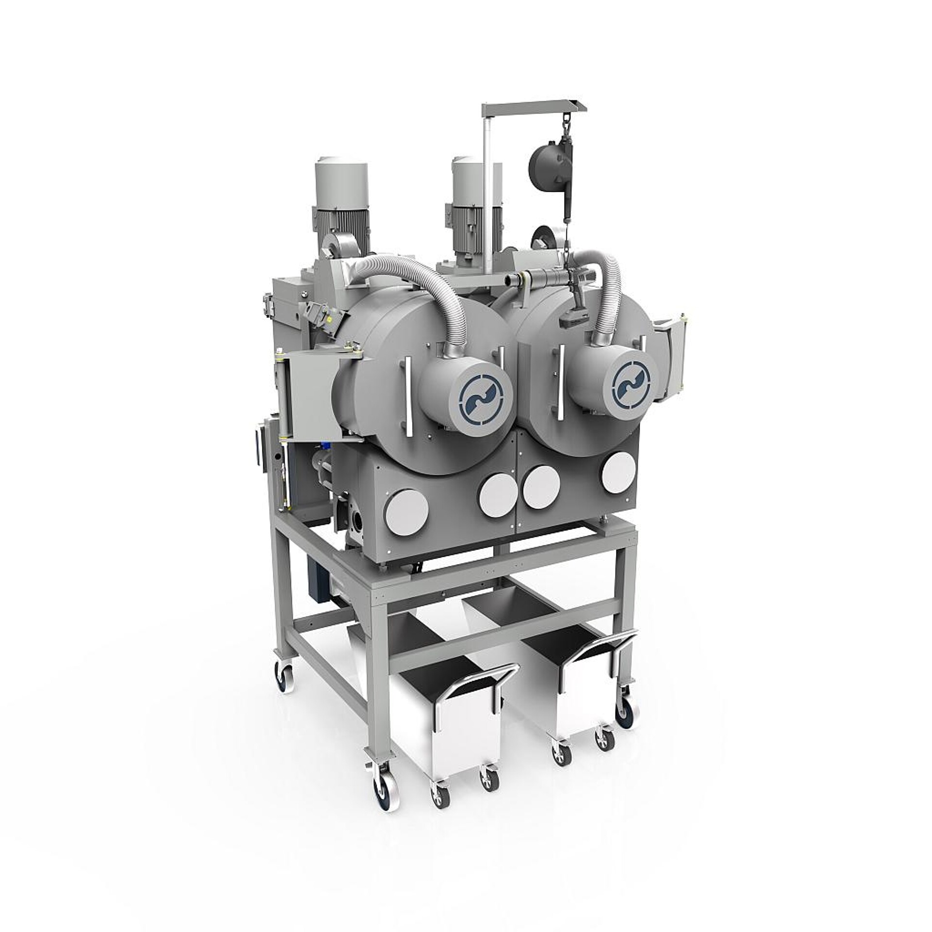 Die neue Baugröße 2/406 des Laserfilters ist mit der deutlich größeren Siebfläche für Anwendungen geeignet, bei denen die Durchsatzleistung im Vordergrund steht. (Foto: Erema)
