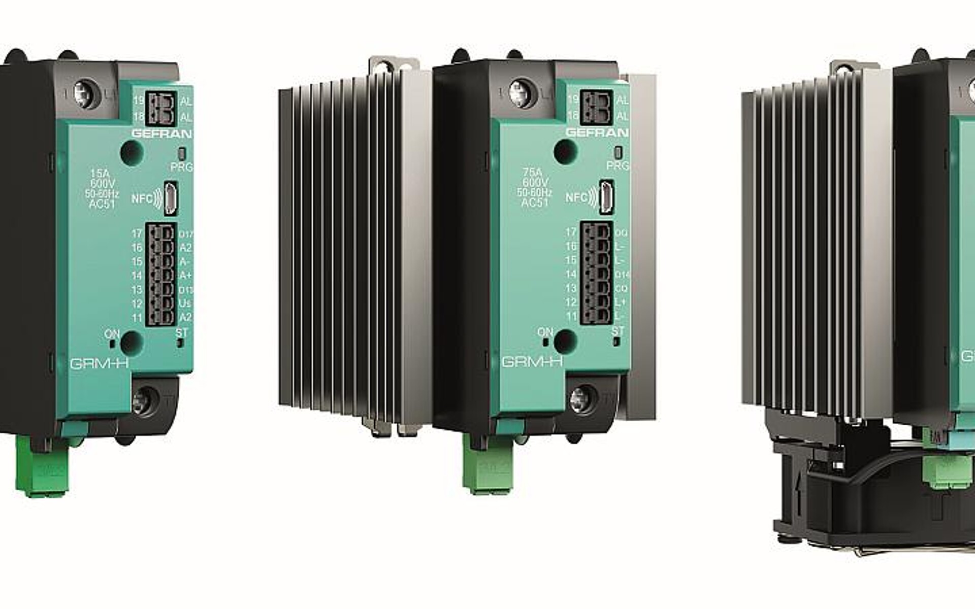 Die Leistungssteller GRM-H wurden für ein präzises Wärmemanagement entwickelt und sind auch für die sichere Prozessführung von Wasserstoff-Anwendungen geeignet. (Foto: Gefran)