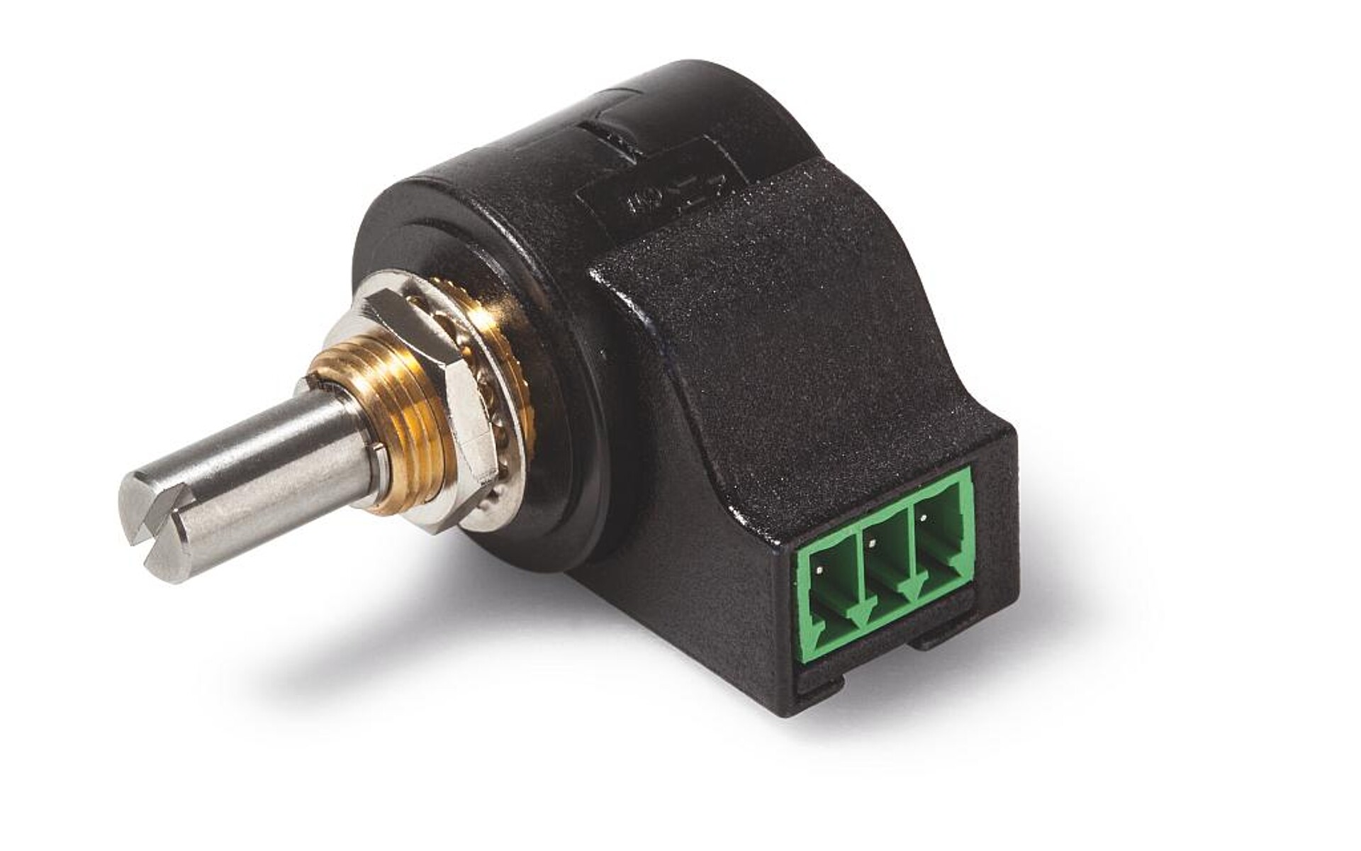 Das Präzisionspotentiometer AL17/19 mit Stecker sorgt in den Bandabzügen von Graewe für die effiziente Weiterverarbeitung der Extruder-Produkte. (Foto: Megatron)