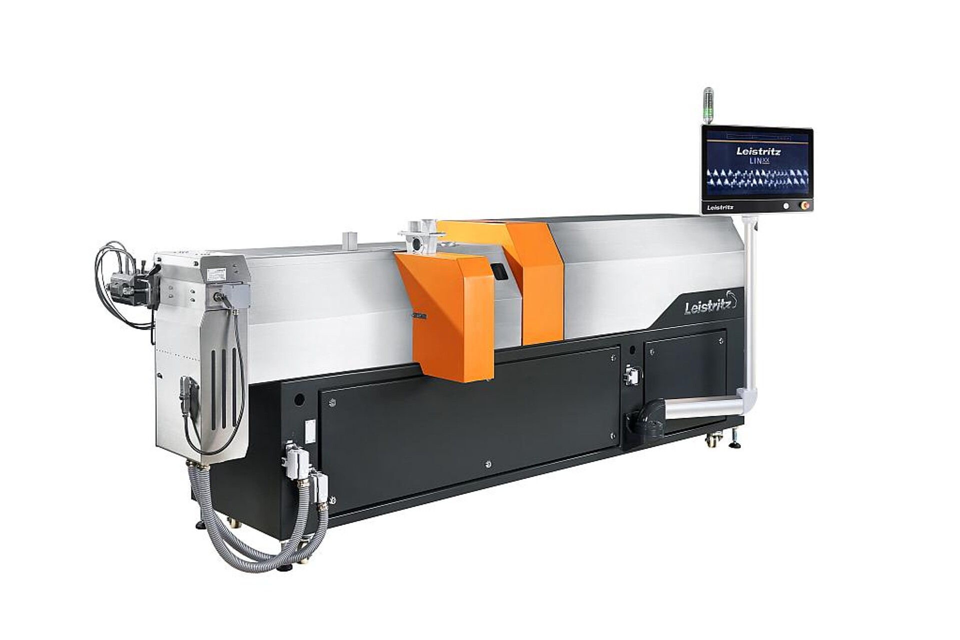 Doppelschneckenextruder ZSE 27 i-Maxx mit neuer Linxx Steuerungstechnik. (Foto: Leistritz)