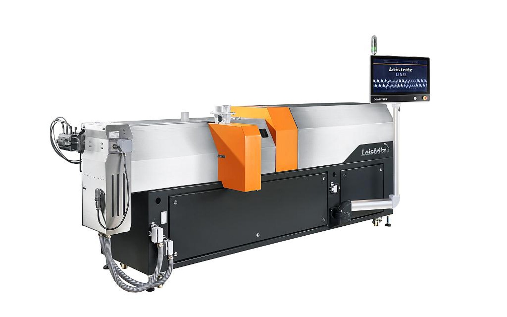 Doppelschneckenextruder ZSE 27 i-Maxx mit neuer Linxx Steuerungstechnik. (Foto: Leistritz)