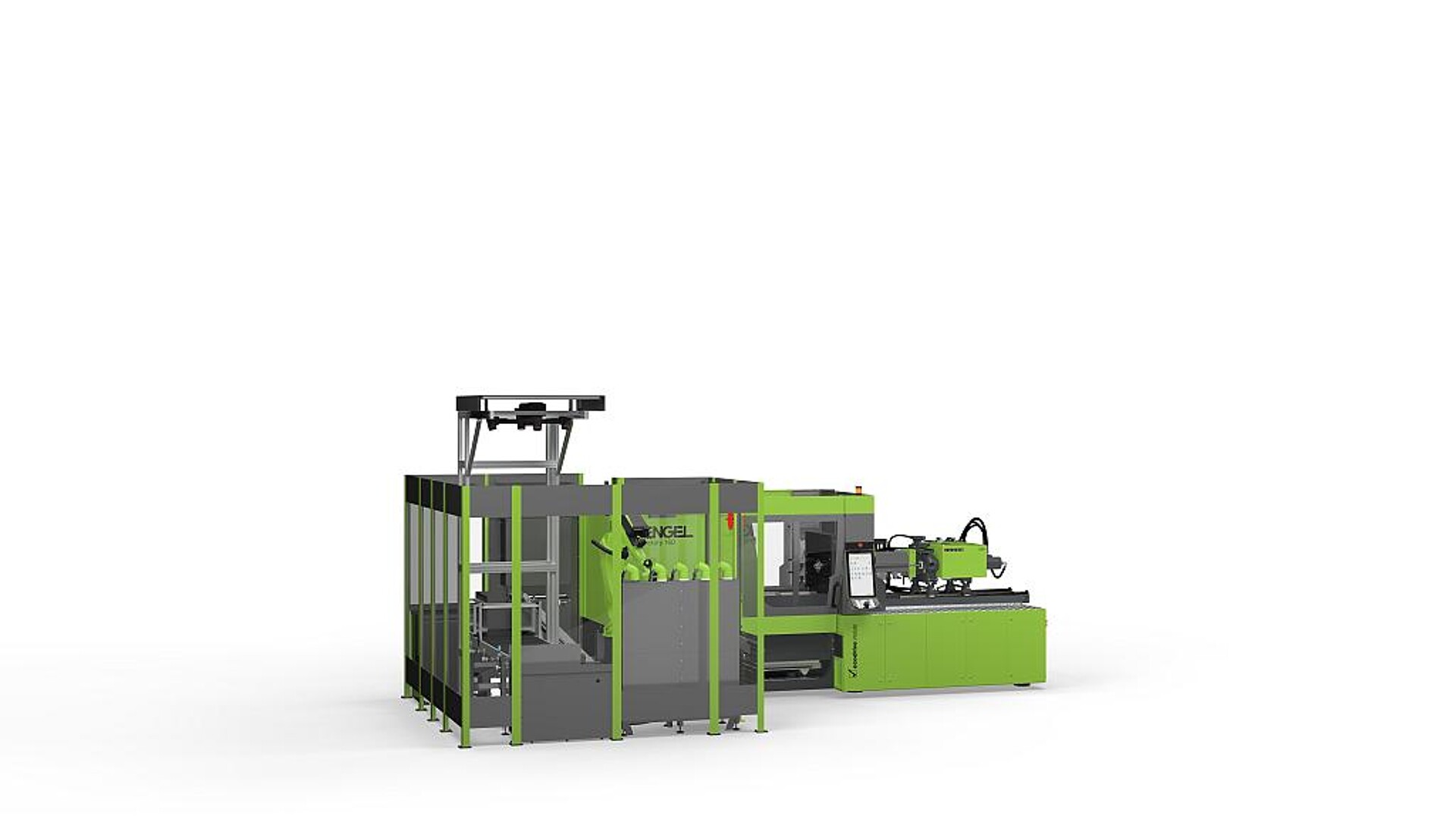 Holmlose Engel victory 160 mit digitalem Rüstassistenten für deutlich schnelleren Werkzeugwechsel. (Foto: Engel)