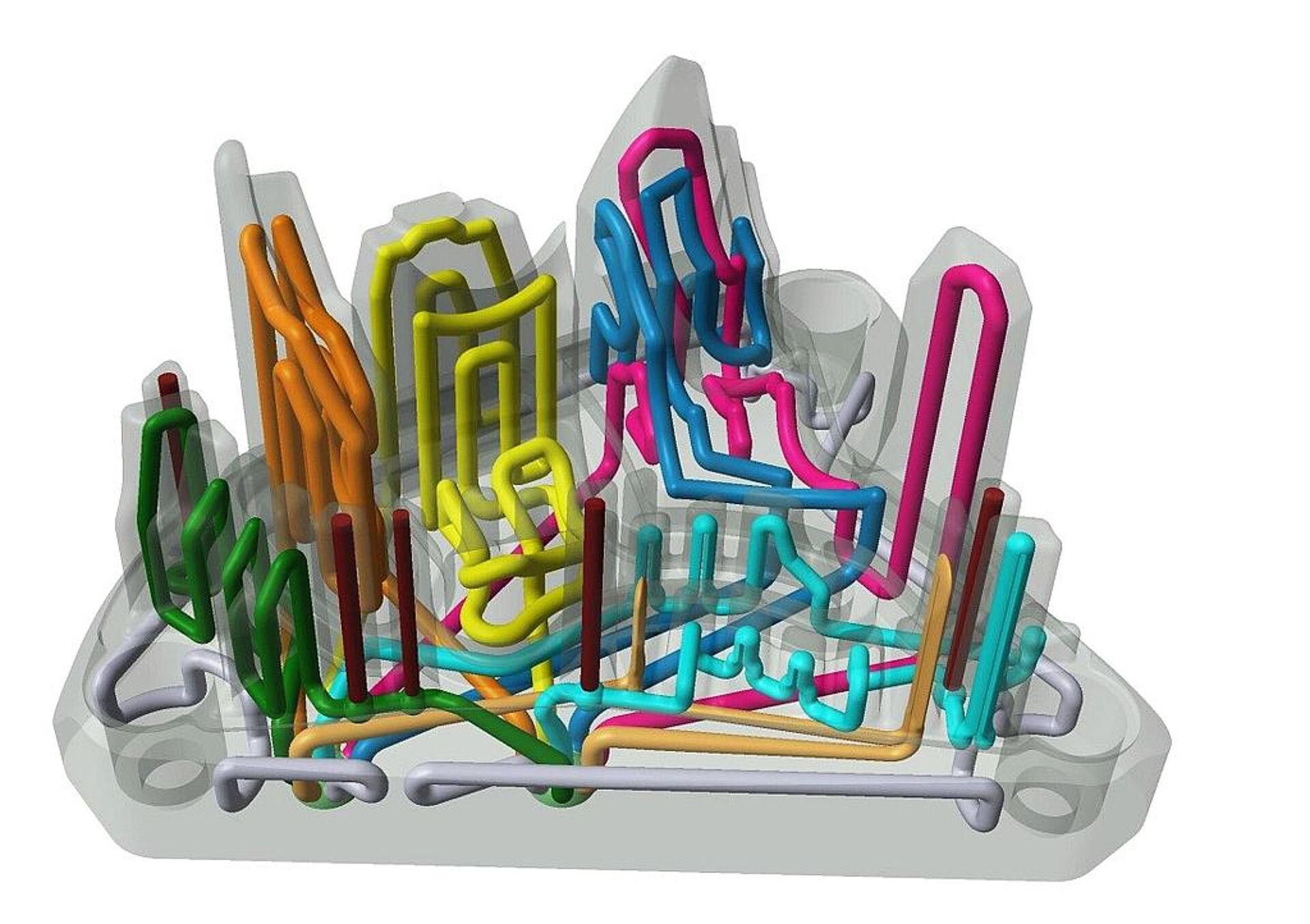 Additive Manufacturing wird für die Herstellung hochkomplexer, konturnaher Kühlkanal-Geometrien in Spritzgießwerkzeugen eingesetzt. (Foto: Hotset)