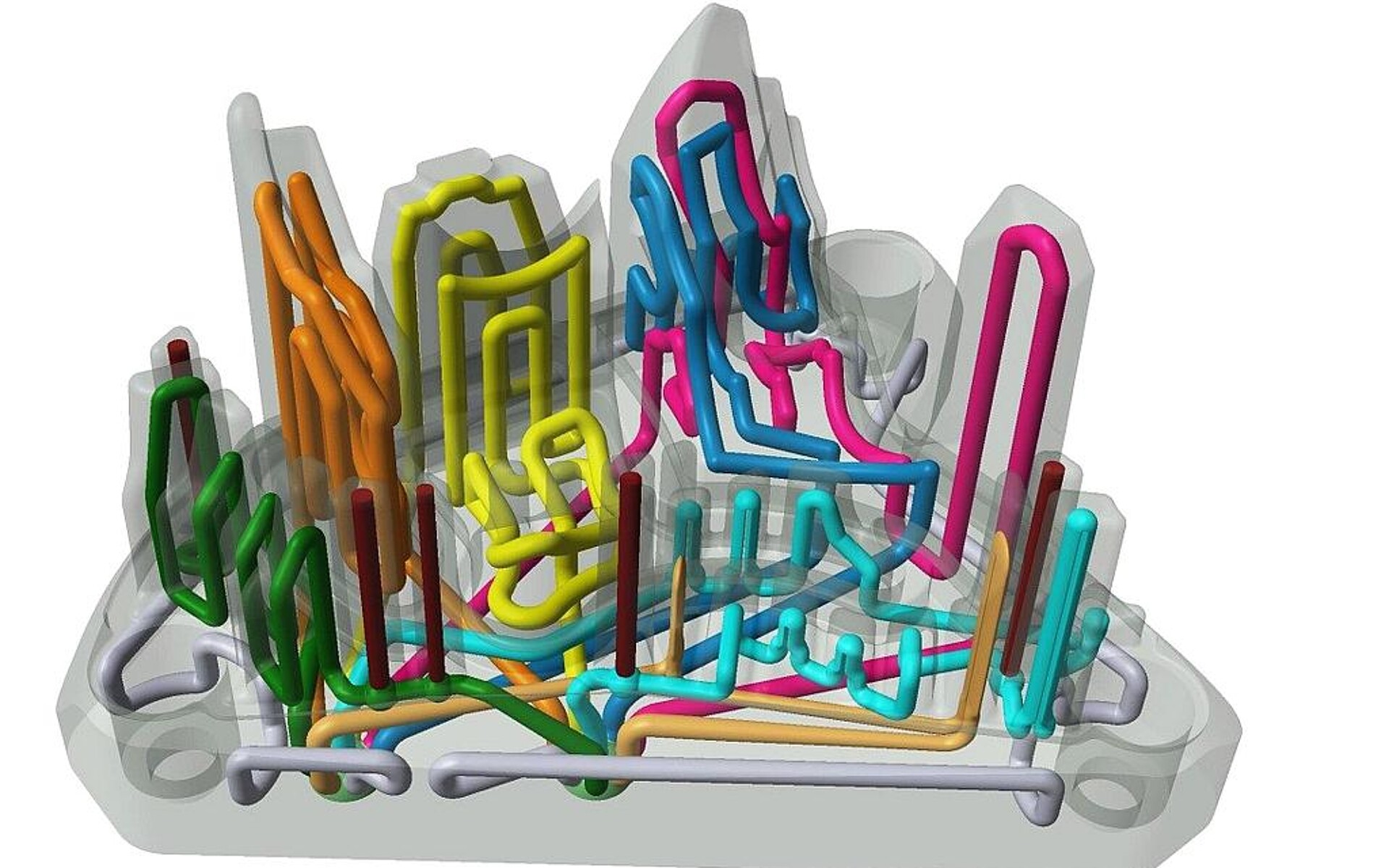 Additive Manufacturing wird für die Herstellung hochkomplexer, konturnaher Kühlkanal-Geometrien in Spritzgießwerkzeugen eingesetzt. (Foto: Hotset)