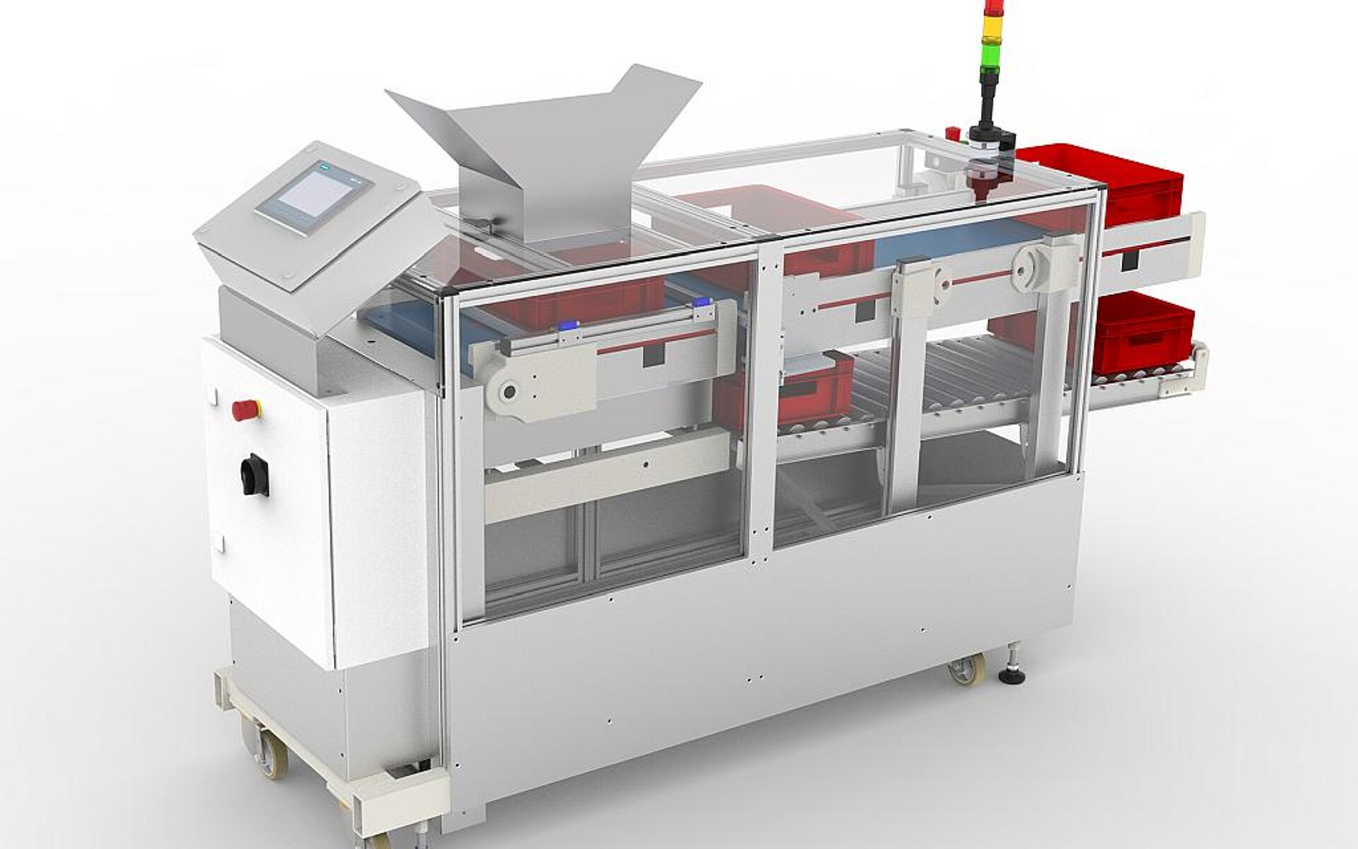 Die Lift-Pufferstation gewährleistet eine hohe Pufferkapazität bei besonders geringem Platzbedarf. (Foto: MTF)