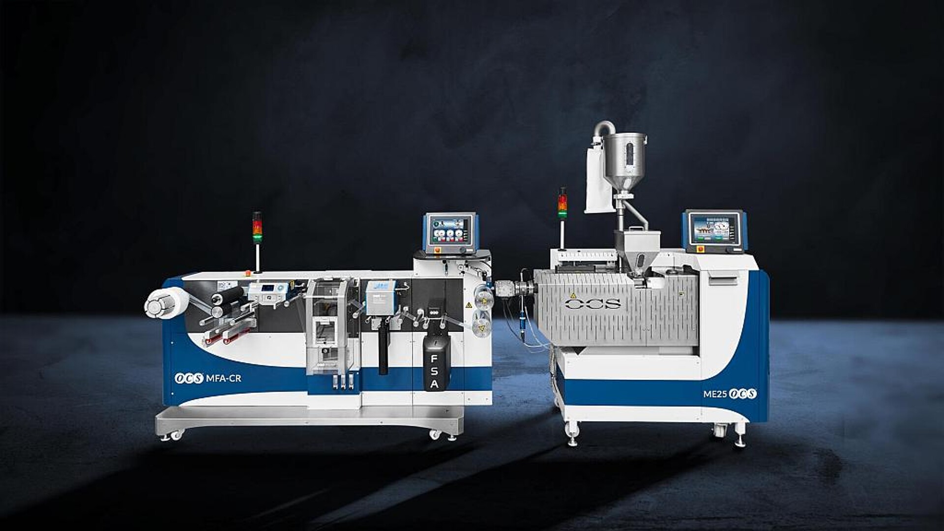 Mit der Flachfolienline lässt sich die Qualität der Folie sowohl offline im Labor oder inline in der Produktion prüfen. (Foto: OCS)