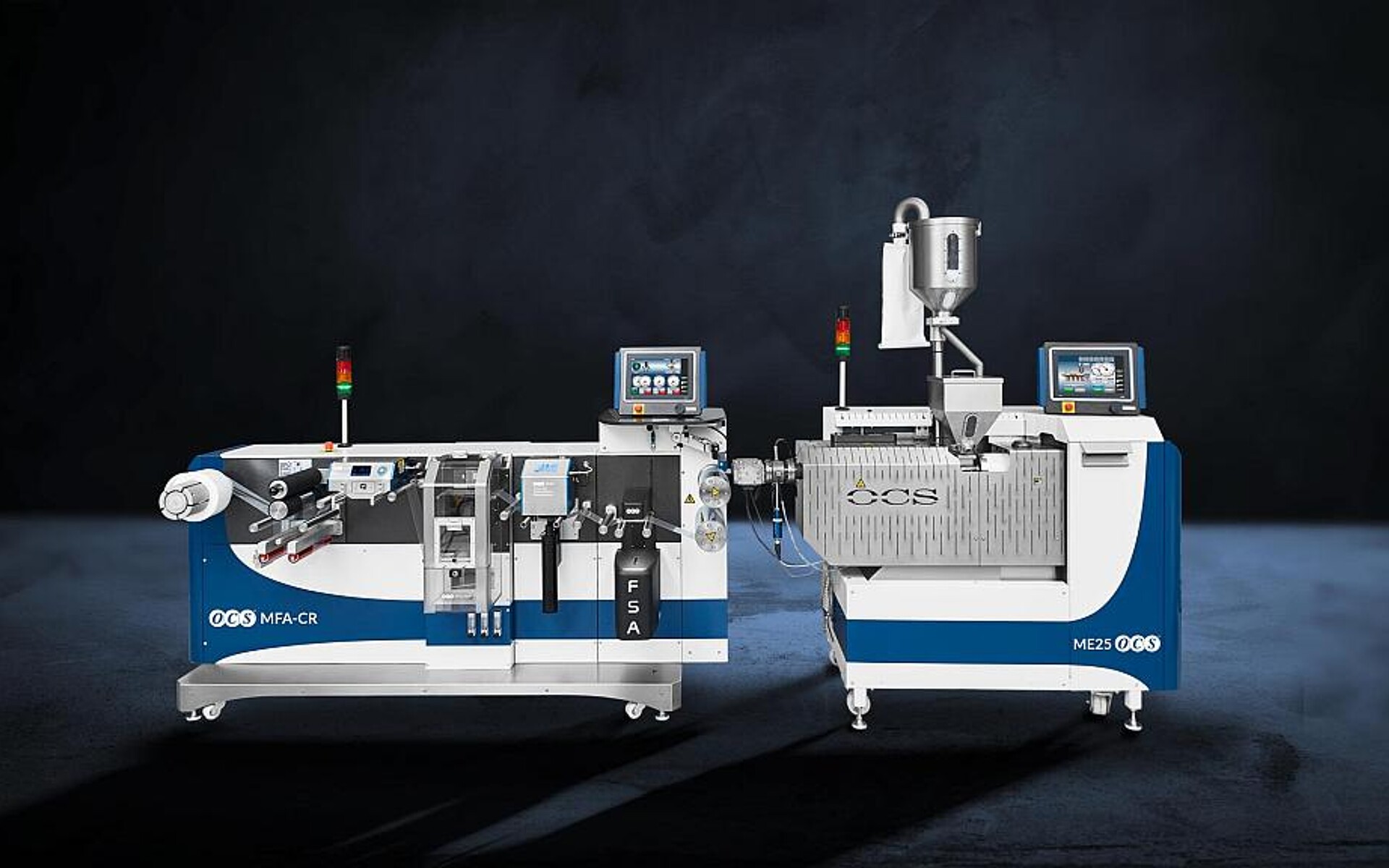 Mit der Flachfolienline lässt sich die Qualität der Folie sowohl offline im Labor oder inline in der Produktion prüfen. (Foto: OCS)