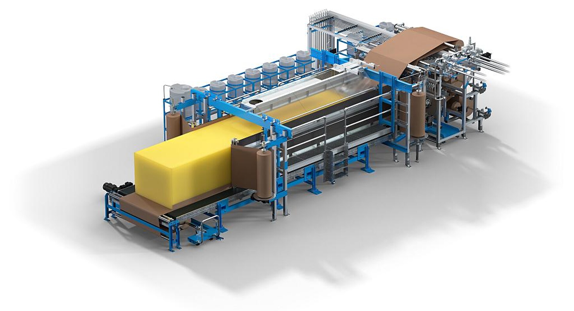 Die kompakte Anlage mit 54 m² Footprint und einer Höhe von 3 m erfordert nur wenig Produktionsfläche. (Foto: Hennecke)