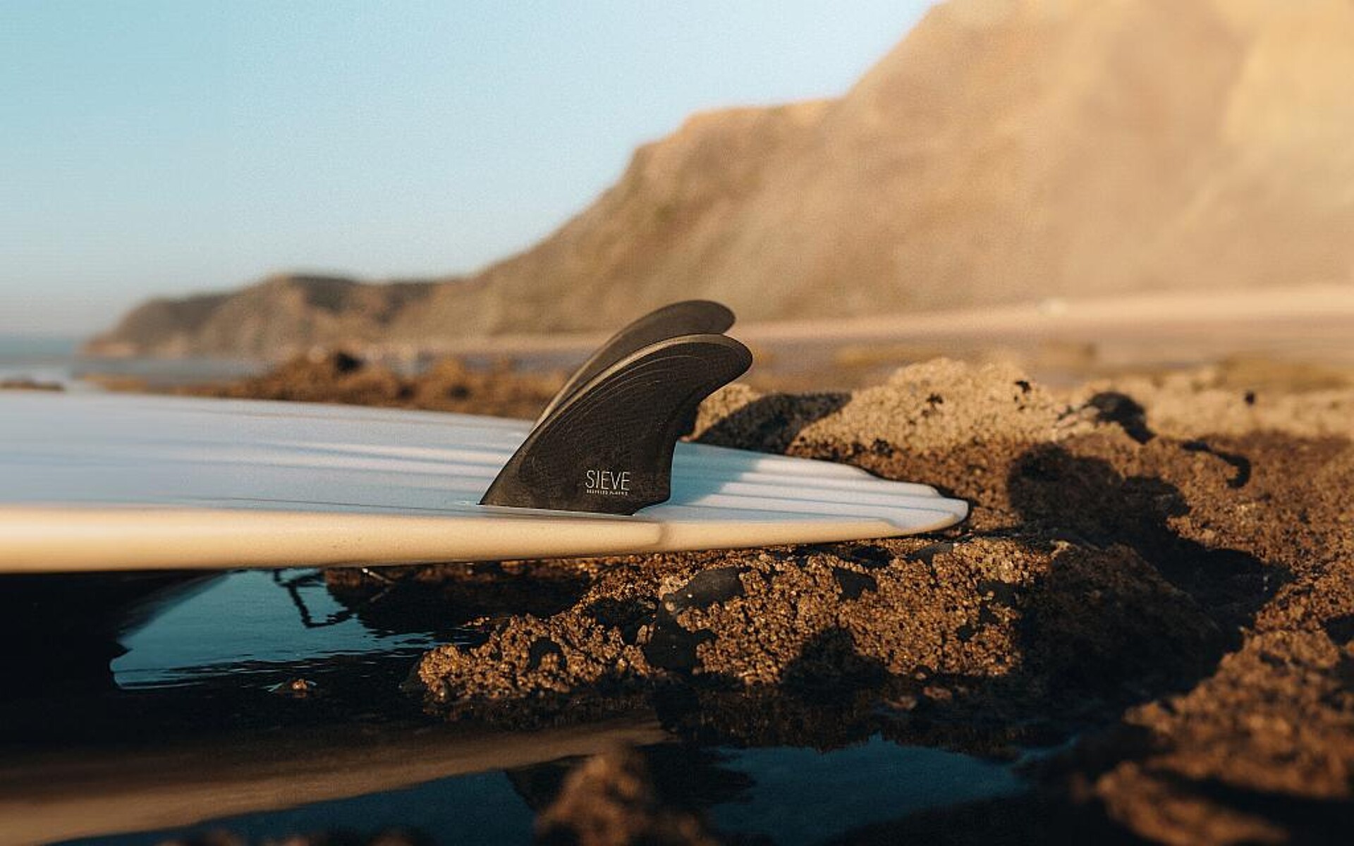 Die Surfboard-Finnen werden von Sieve Fins aus WIC PP hergestellt. (Foto: Sieve)