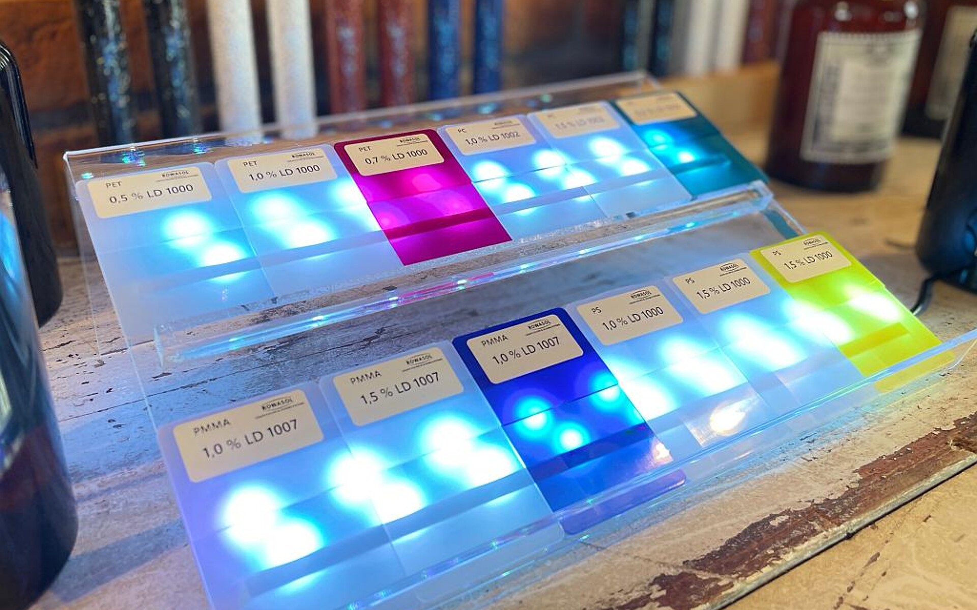 Die Lichtstreuadditive Rowasol LD bietet vielfältige Möglichkeiten. (Foto: Rowasol)