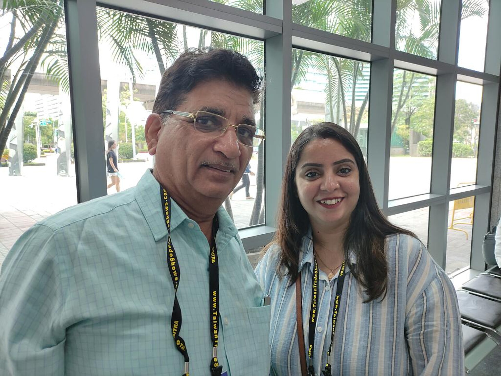 Manmohan Sublok und Shivani Sablok des Rohstoffhändlers Golden Arch Marketing, Indien, waren mit einem konkreten Ziel auf der Messe unterwegs: „Wir besuchen hier unsere Lieferanten und schauen nach weiteren Handelspartnern.“ (Foto: K-PROFI)