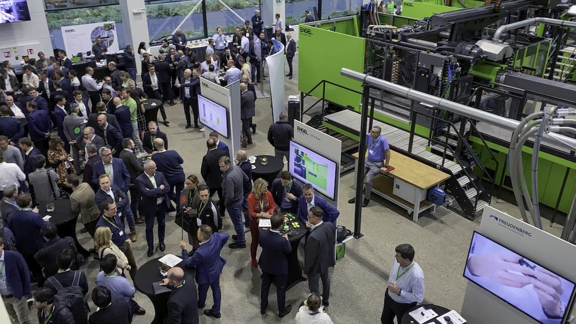 Der Know-how Transfer von Engel und den Partnern beim Battery Innovation Day fand Anklang beim internationalen Publikum. (Foto: Engel)