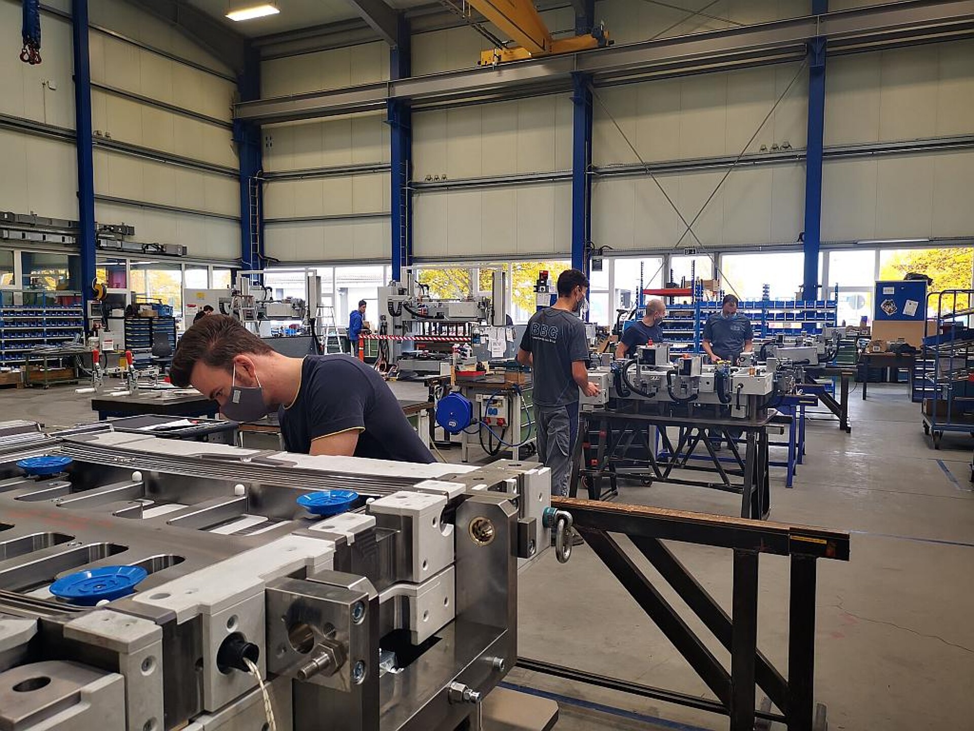 BBG fertig an seinem Firmensitz in Mindelheim und an zwei weiteren Fertigungsstandorten in den USA und China. (Foto: BBG)