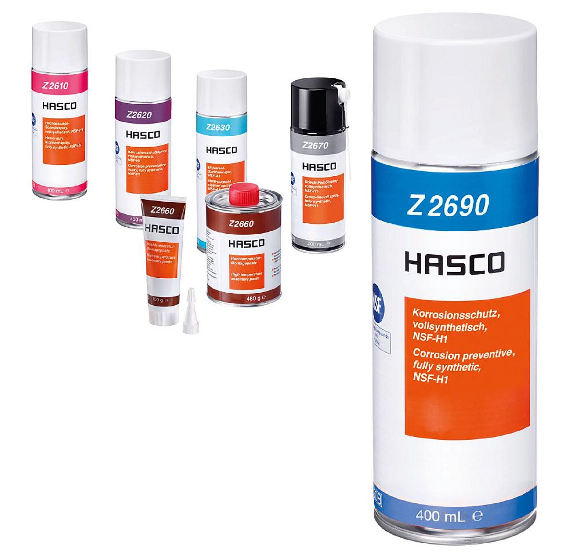 Der Korrosionsschutz kann einfach aufgetragen und leicht wieder entfernt werden. (Foto: Hasco)