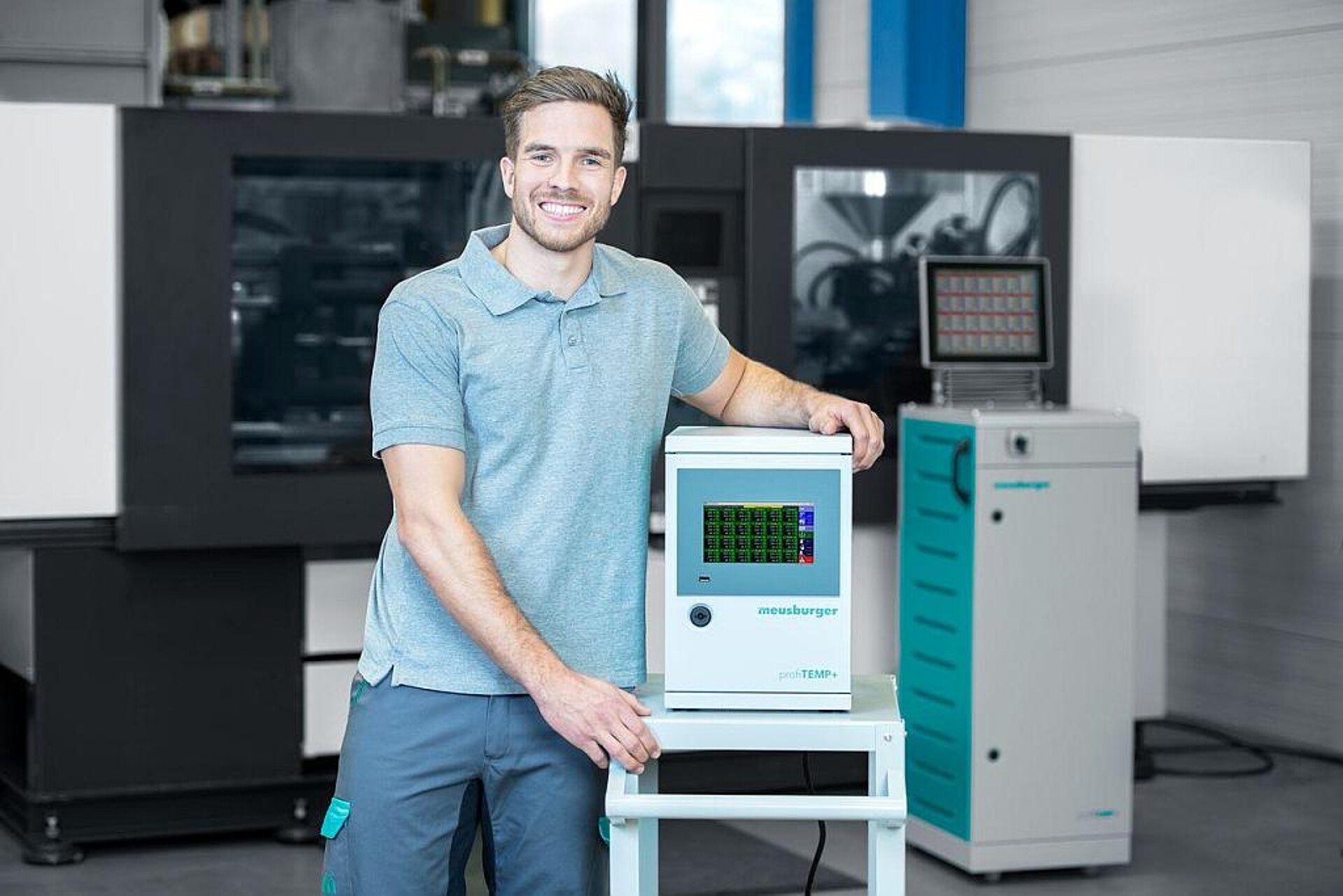 Der neue Heißkanalregler profiTemp+ bringt vielfältige Funktionen für einen effizienten Spritzgießprozess mit. (Foto: Meusburger)