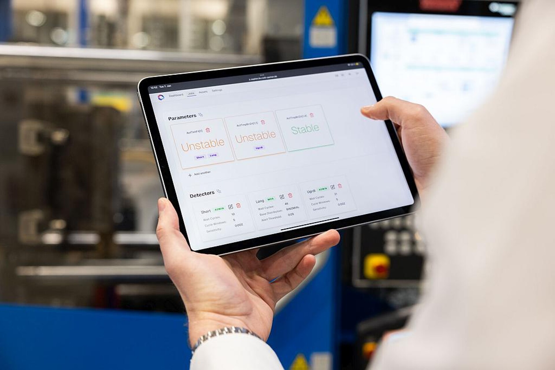 Mit der Osphim-App können Spritzgießverarbeiter Prozesse effizient optimieren. (Foto: Osphim)