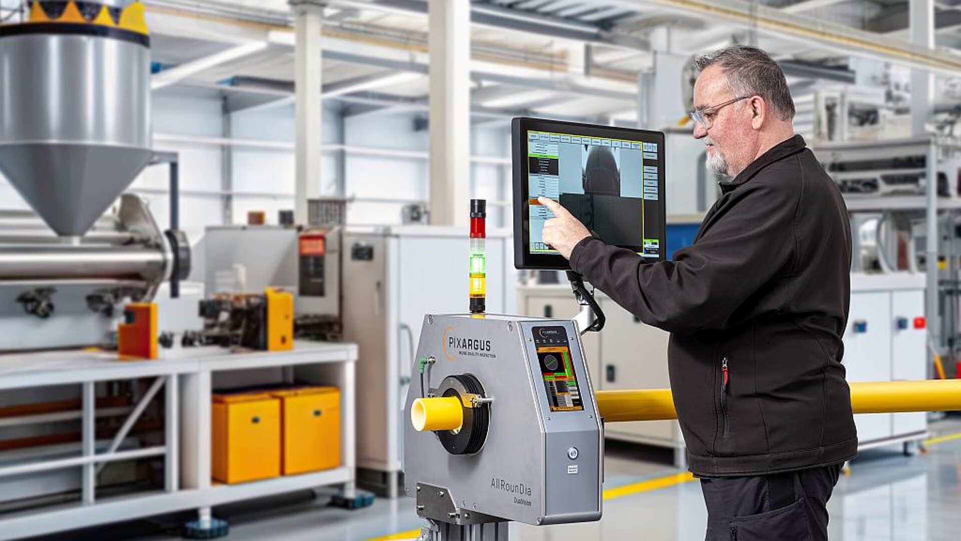 Das Upgrade bietet erweiterte Analysemöglichkeiten, eine verbesserte Fehlerdetektion und zusätzliche Module für eine präzise Überwachung im laufenden Produktionsprozess. (Foto: Pixargus)
