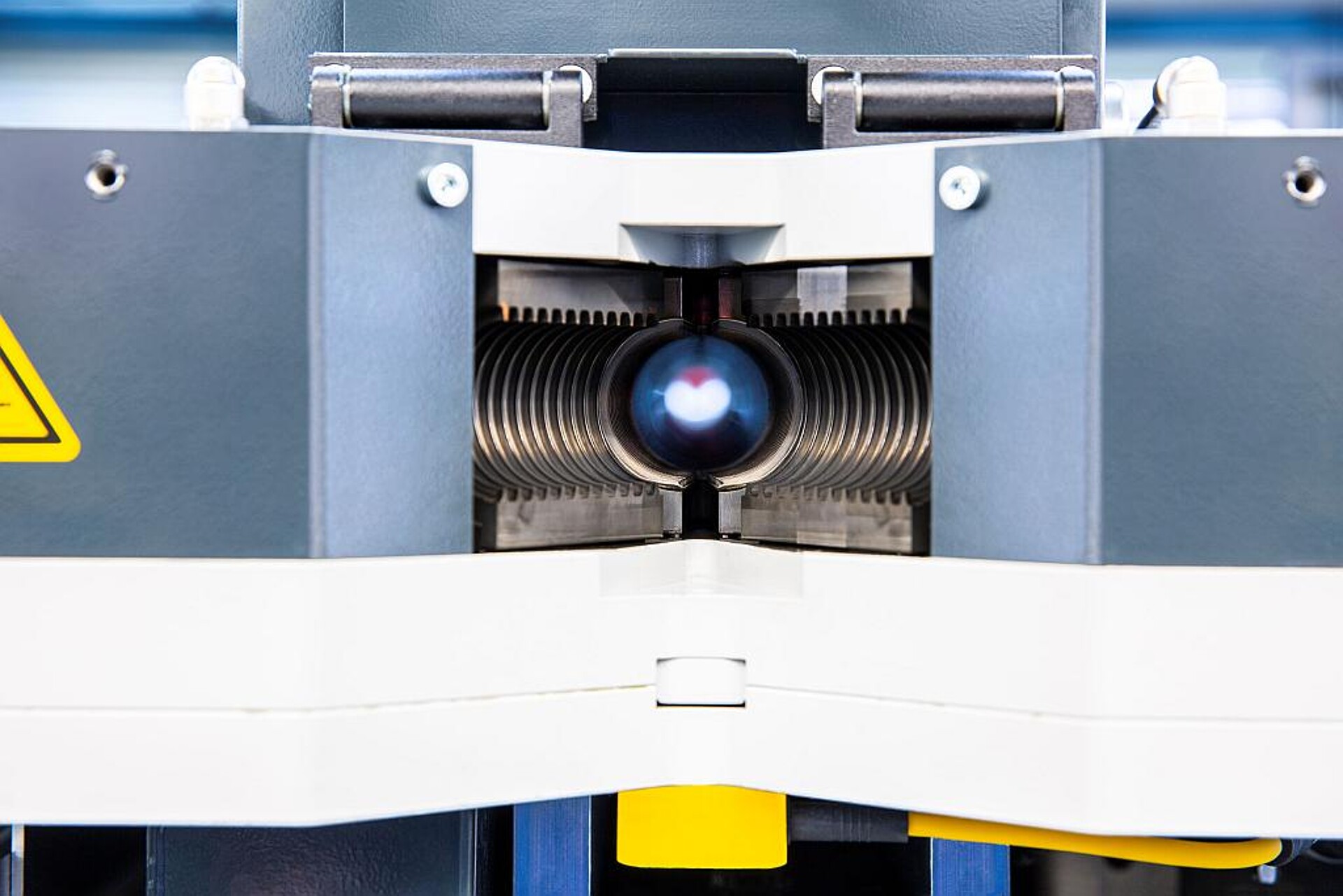 Die Herstellung von Wellrohren erfolgt in Corrugatoren. (Foto: Unicor)