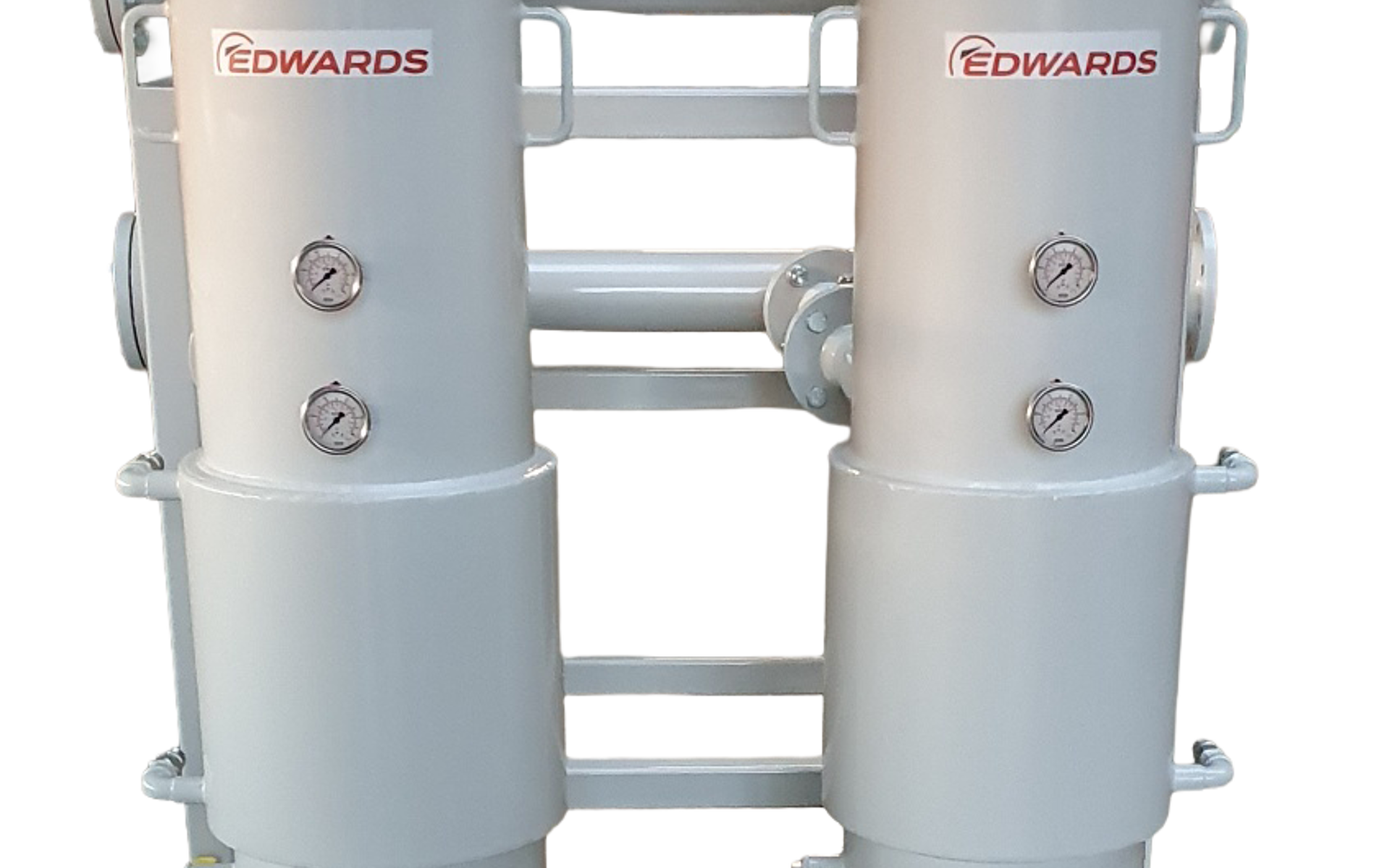 Mehrstufiger Vor-Abscheider für Extruderentgasung mit Kühl-/Heizmantel, Zyklon und Mesh-Filter. (Foto: Edwards Vacuum Plastic solutions)