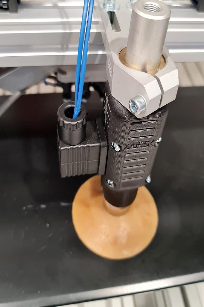 Detailansicht des Haftsaugers HS. (Foto: ASS)