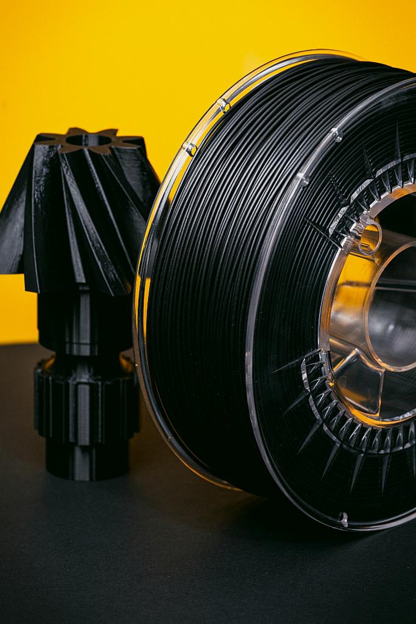 Neu im Portfolio sind drei Schwarz-Masterbatches mit den Trägermaterialien PETG und PLA für den 3D-Druck. (Foto: Grafe)