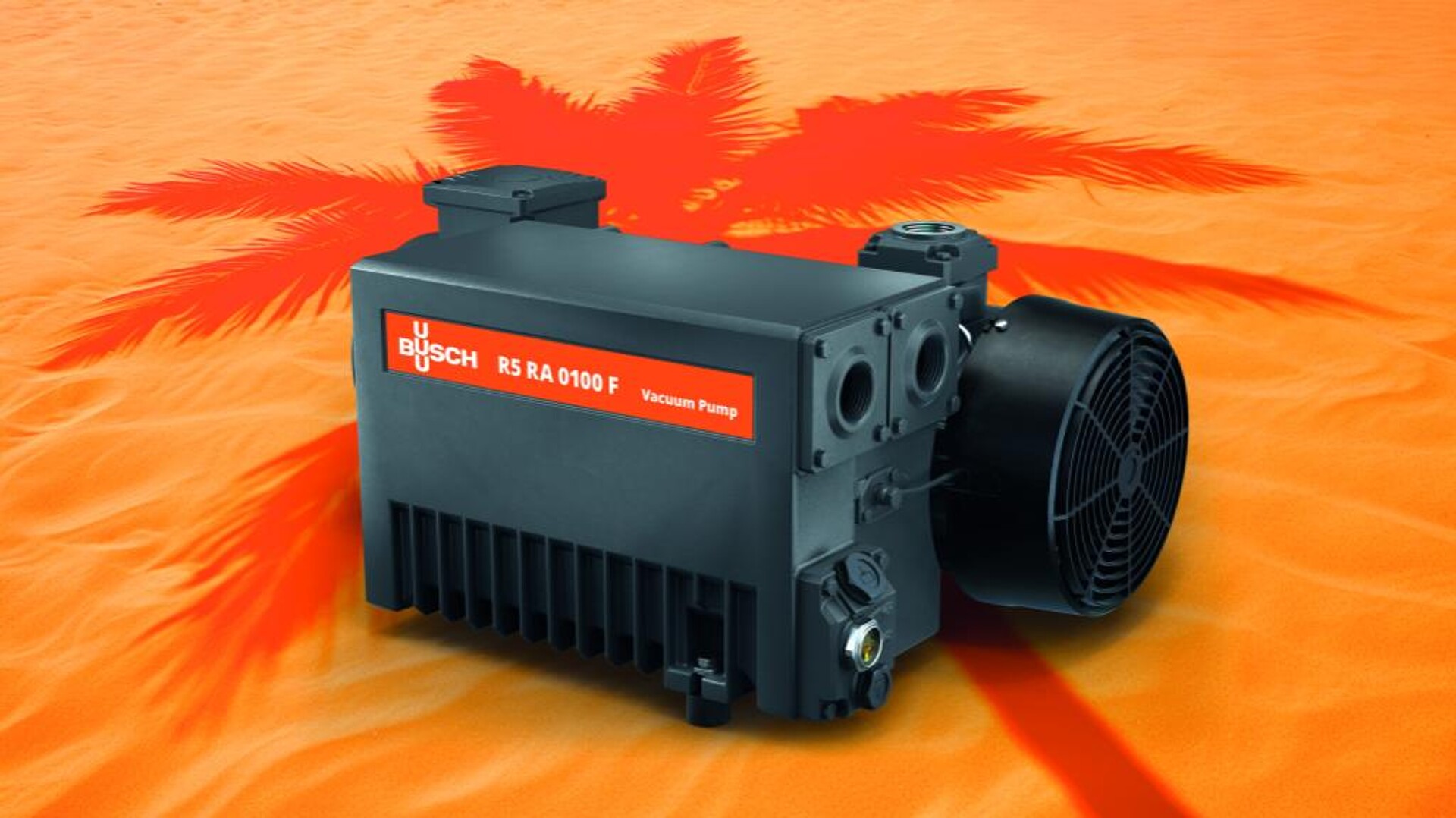 Damit Vakuumpumpen im Sommer nicht heißlaufen, ist ein geeignetes Wärmemanagement im Technikraum nötig. (Foto: Busch Vacuum Solutions)