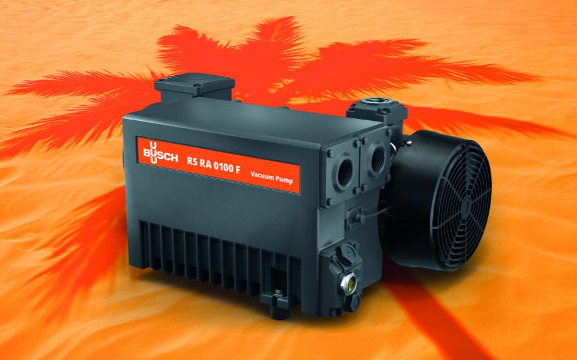 Damit Vakuumpumpen im Sommer nicht heißlaufen, ist ein geeignetes Wärmemanagement im Technikraum nötig. (Foto: Busch Vacuum Solutions)