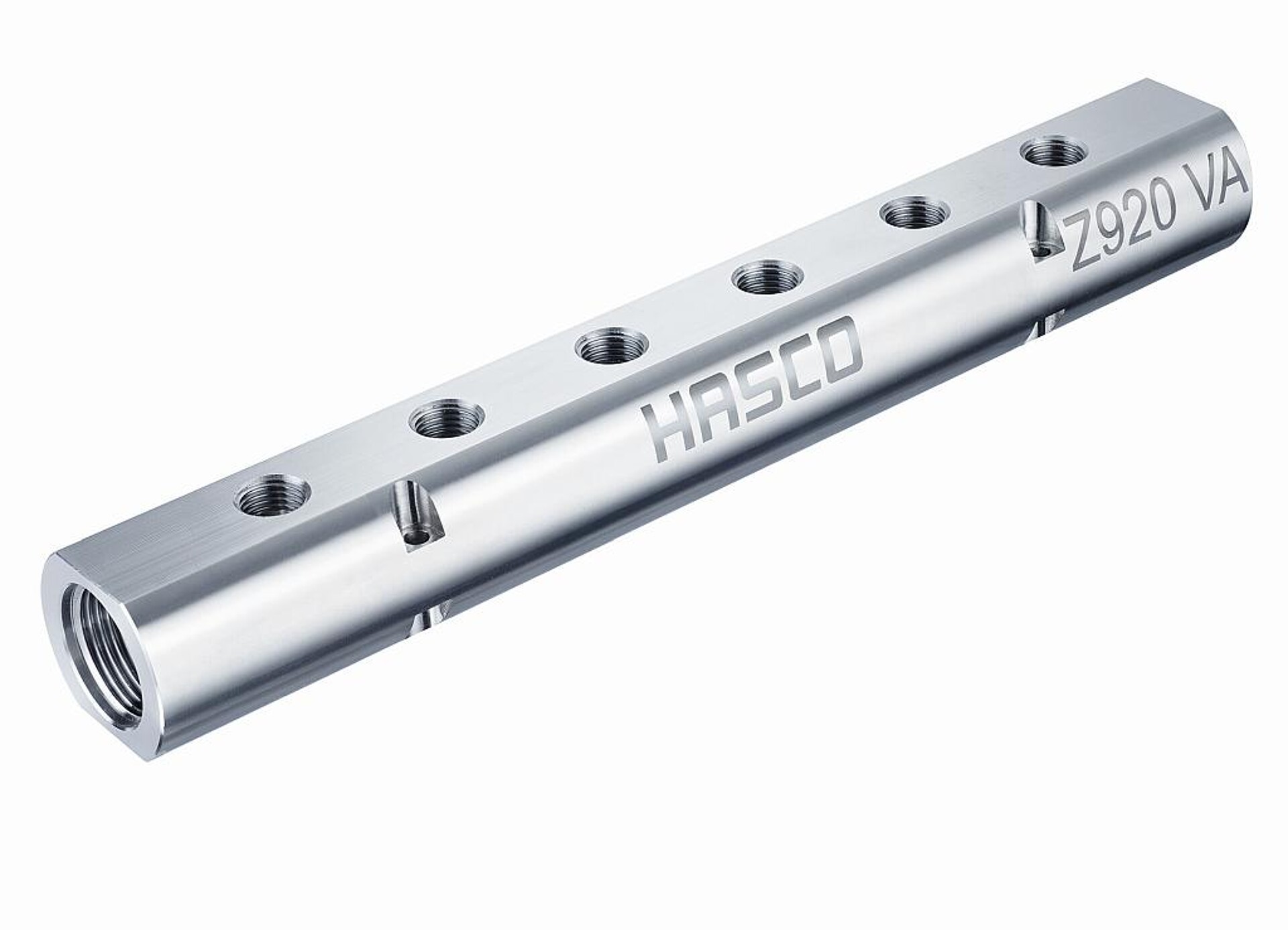 Die neuen Verteilerblöcke aus Edelstahl ergänzen das umfangreiche Temperierpropramm. (Foto: Hasco)