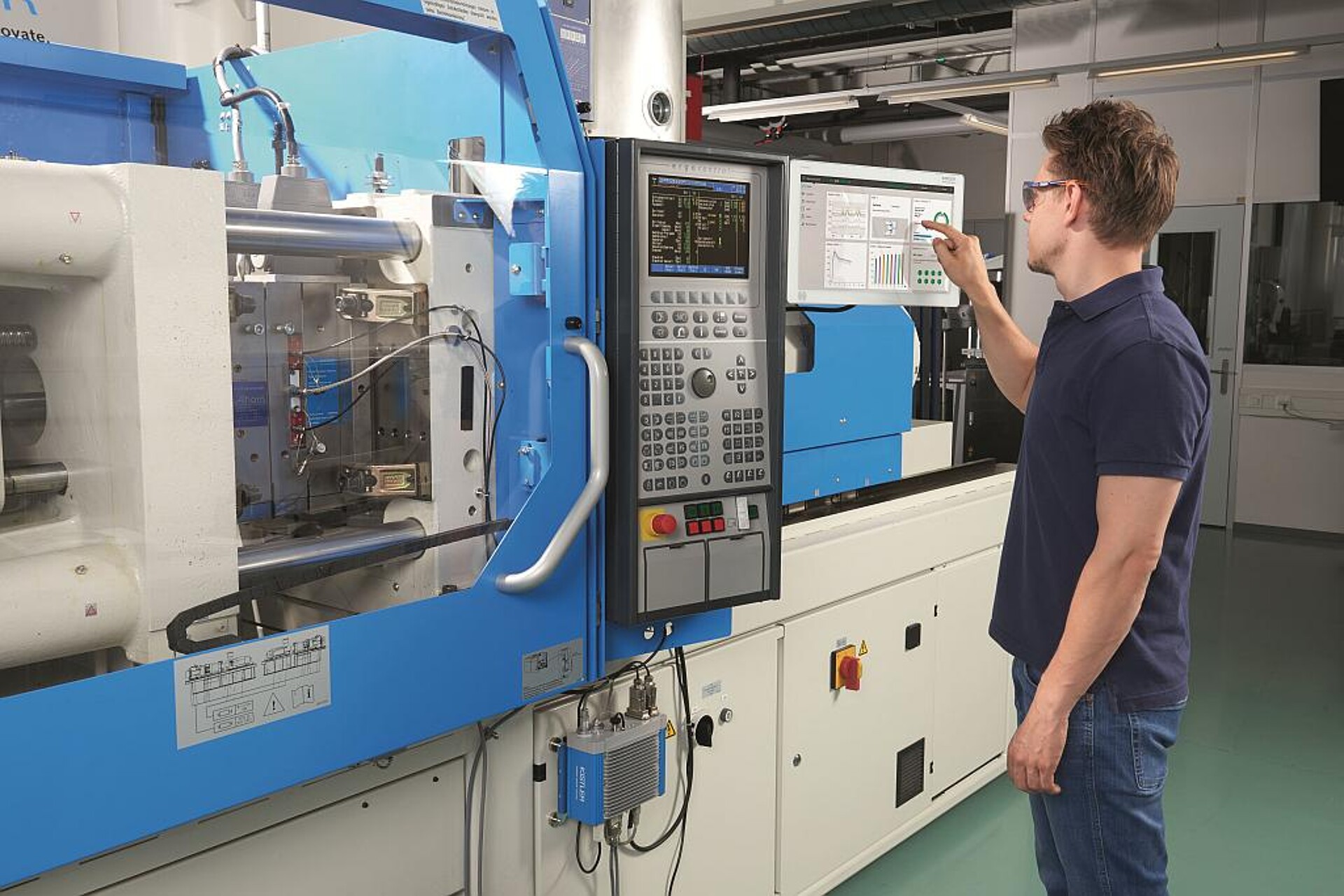 Kistler zeigt auf der automatica unterschiedliche Möglichkeiten zur Prozessoptimierung in der Spritzgießbranche. (Foto: Kistler)