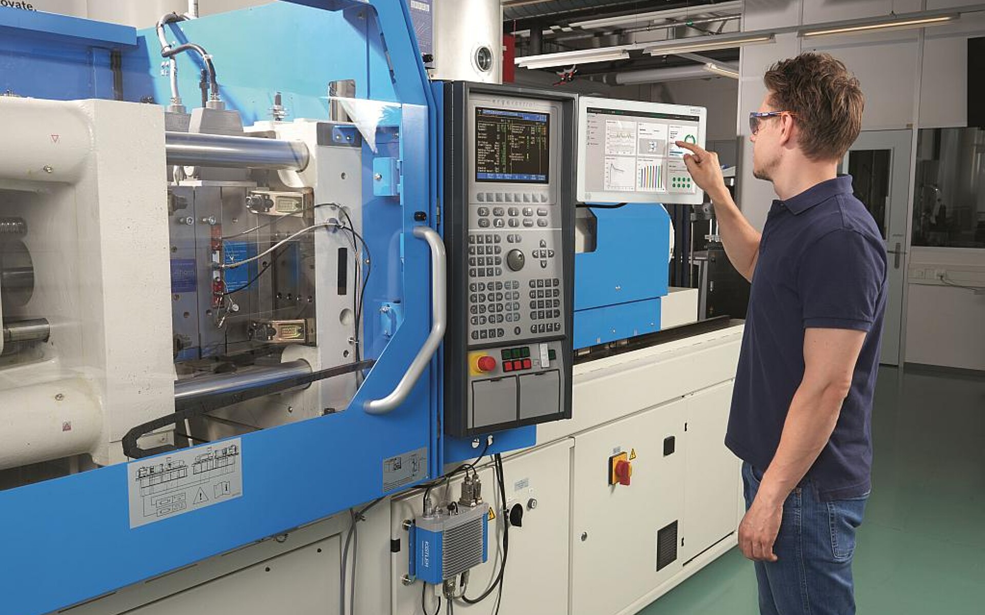 Kistler zeigt auf der automatica unterschiedliche Möglichkeiten zur Prozessoptimierung in der Spritzgießbranche. (Foto: Kistler)