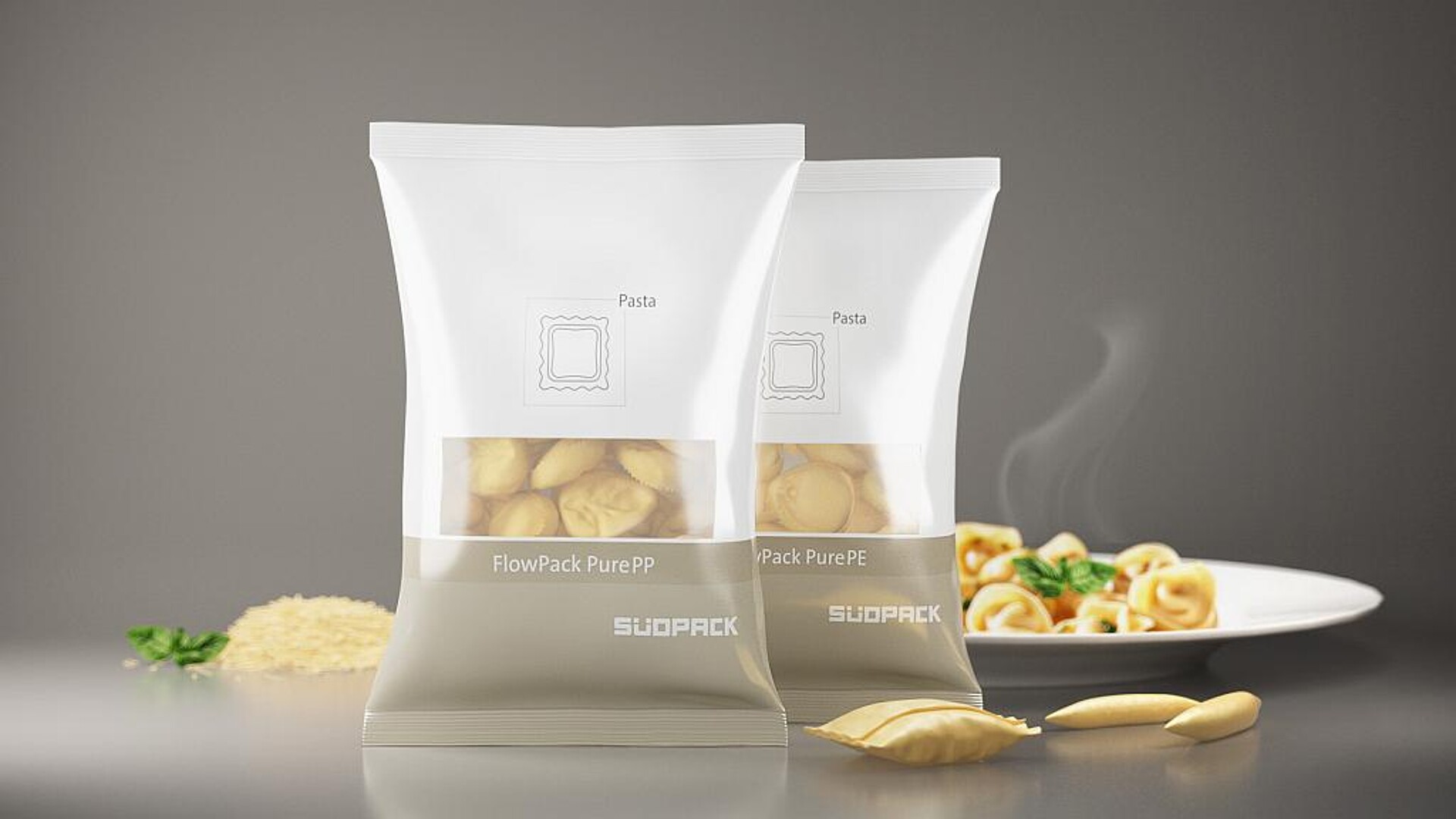 Die Recyclingfähigkeit der Flowpacks aus Pure-PP-Monomaterial liegt bei über 90 %. (Foto: Südpack)