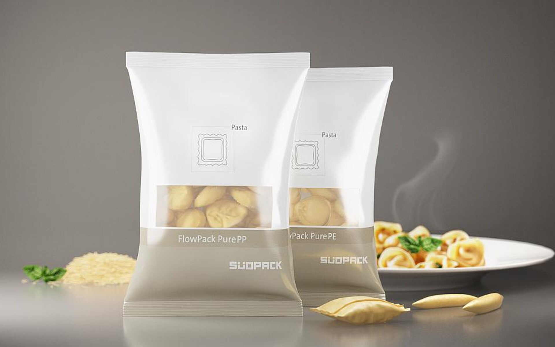 Die Recyclingfähigkeit der Flowpacks aus Pure-PP-Monomaterial liegt bei über 90 %. (Foto: Südpack)